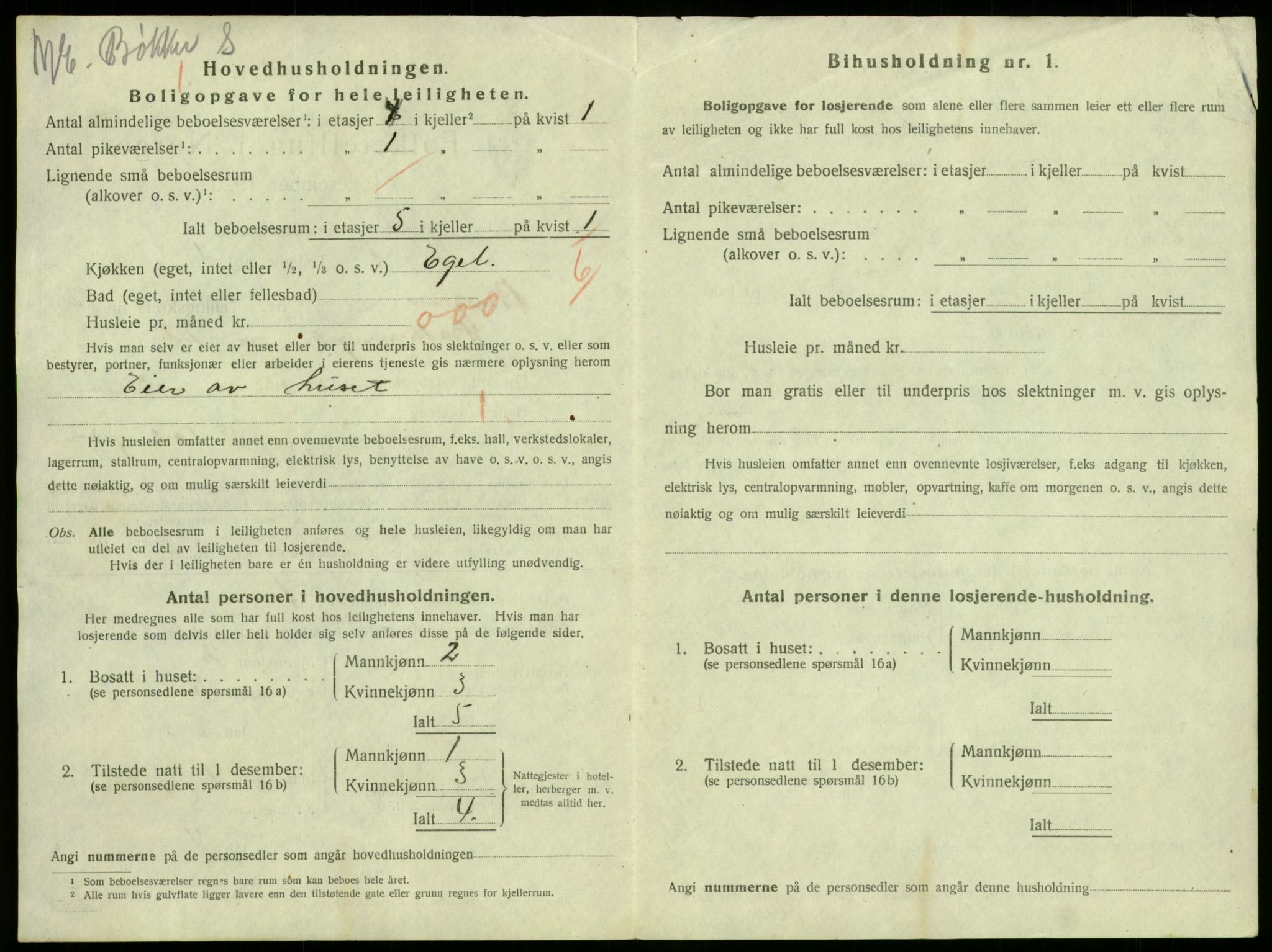 SAB, 1920 census for Bergen, 1920, p. 48872