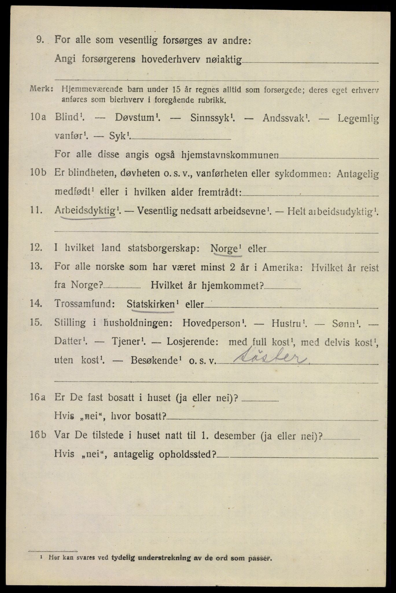 SAO, 1920 census for Hurdal, 1920, p. 2933