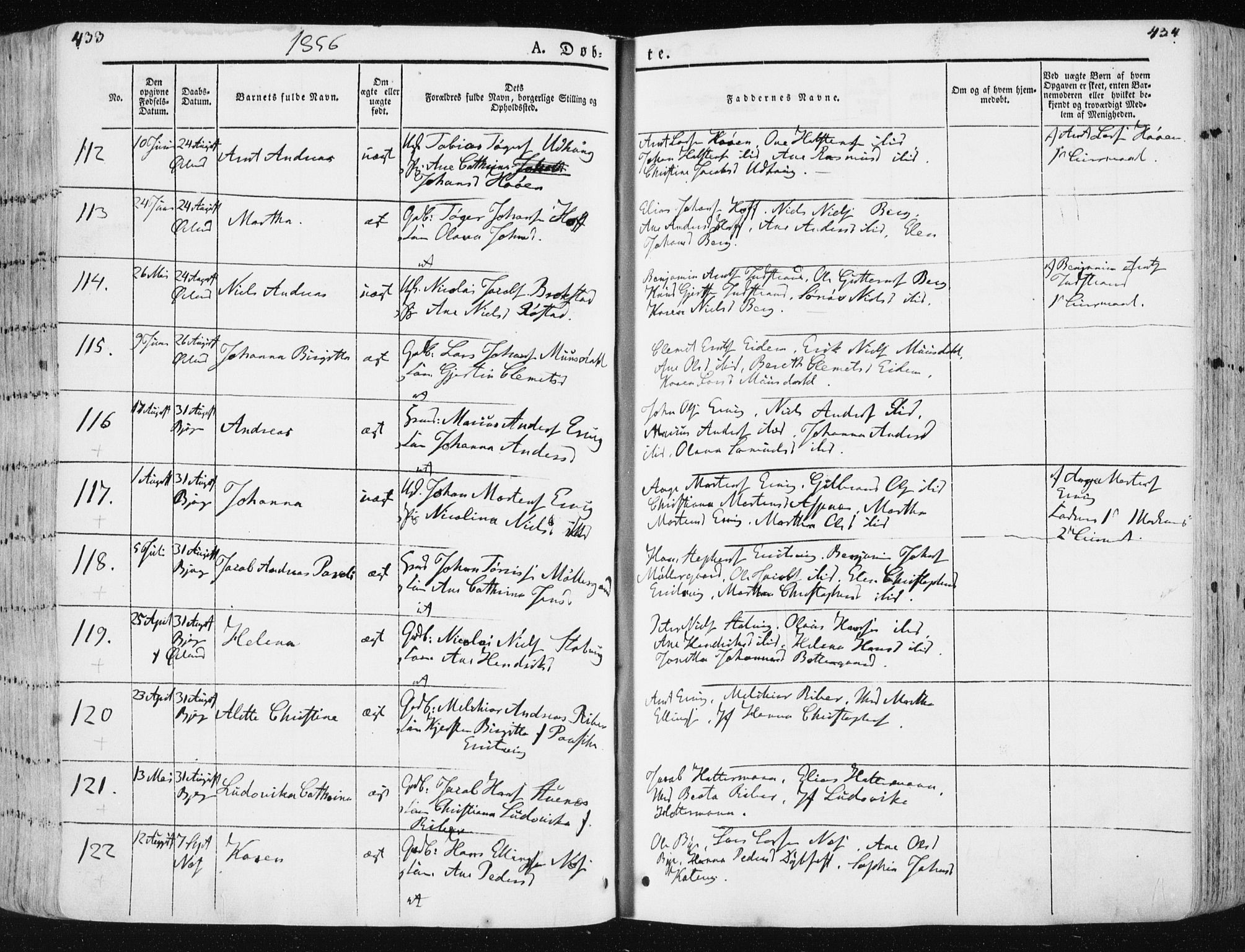 Ministerialprotokoller, klokkerbøker og fødselsregistre - Sør-Trøndelag, SAT/A-1456/659/L0736: Parish register (official) no. 659A06, 1842-1856, p. 433-434
