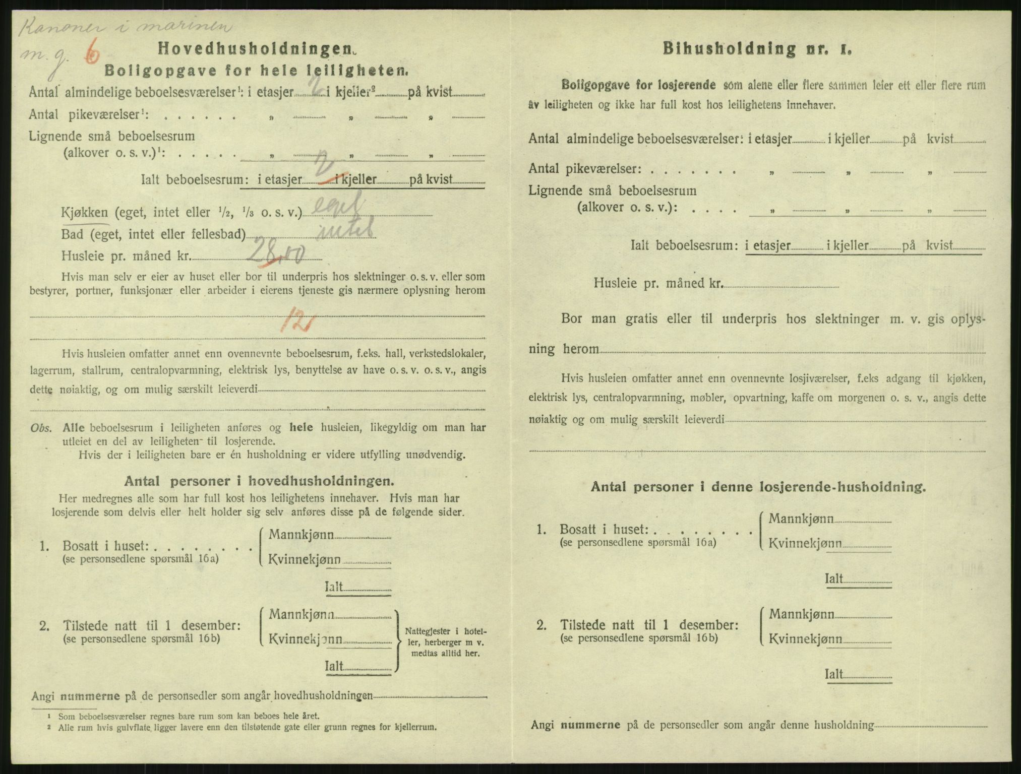 SAKO, 1920 census for Horten, 1920, p. 3608