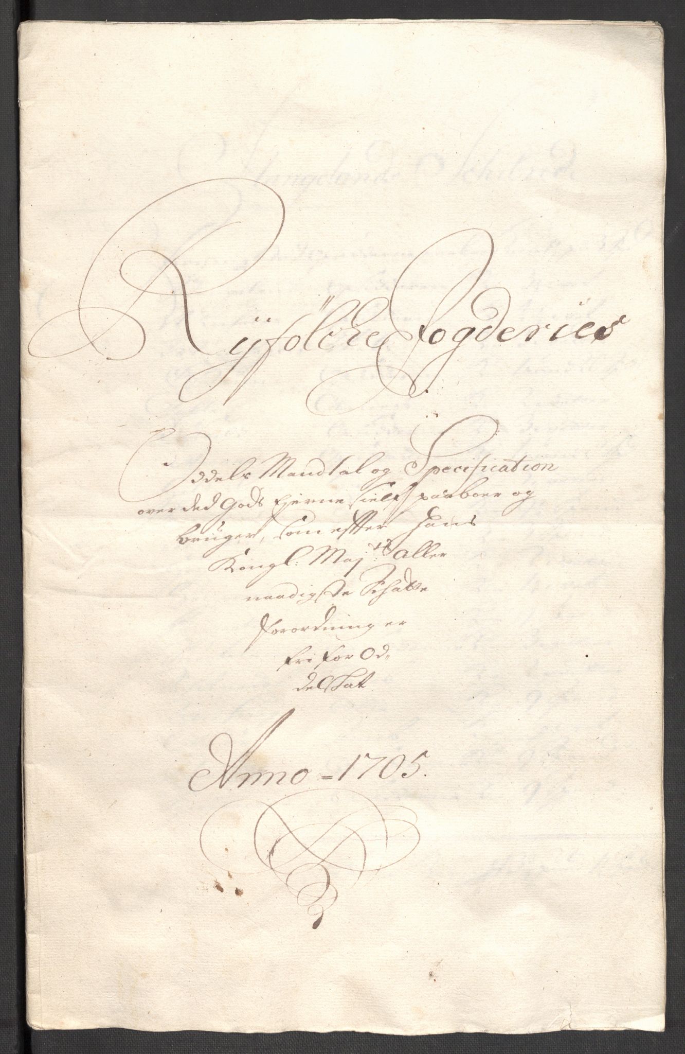 Rentekammeret inntil 1814, Reviderte regnskaper, Fogderegnskap, RA/EA-4092/R47/L2860: Fogderegnskap Ryfylke, 1703-1705, p. 501