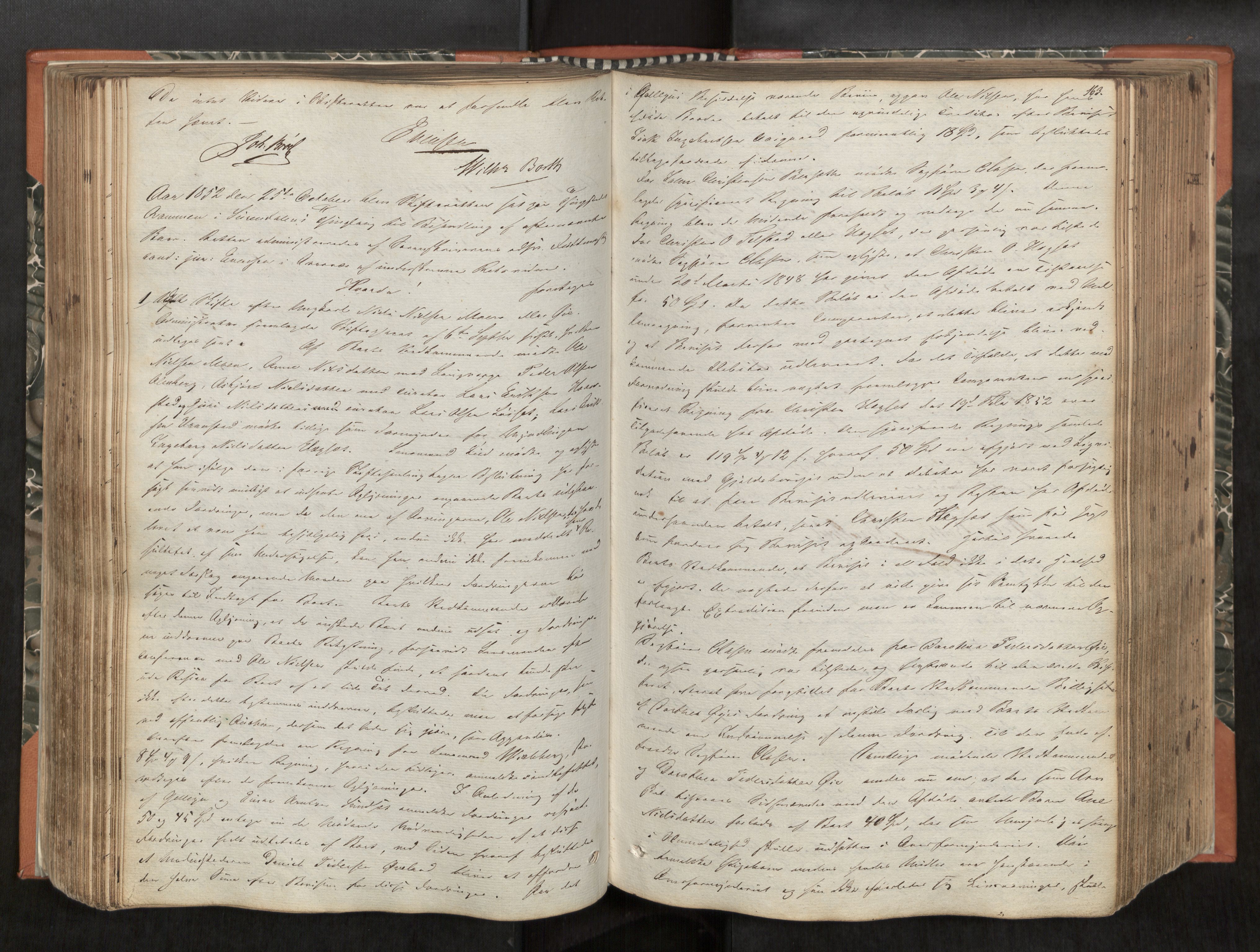 Nordmøre sorenskriveri, AV/SAT-A-4132/1/3/3B/L0001: Forhandlingsprotokoll nr. 01, 1846-1861, p. 162b-163a