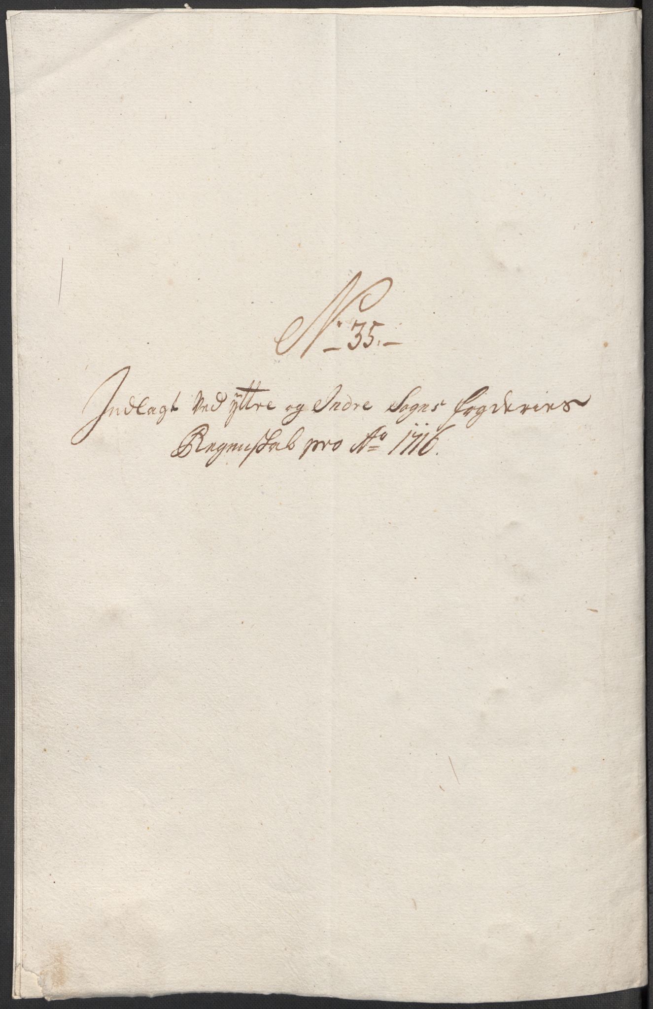 Rentekammeret inntil 1814, Reviderte regnskaper, Fogderegnskap, AV/RA-EA-4092/R52/L3320: Fogderegnskap Sogn, 1715-1716, p. 498