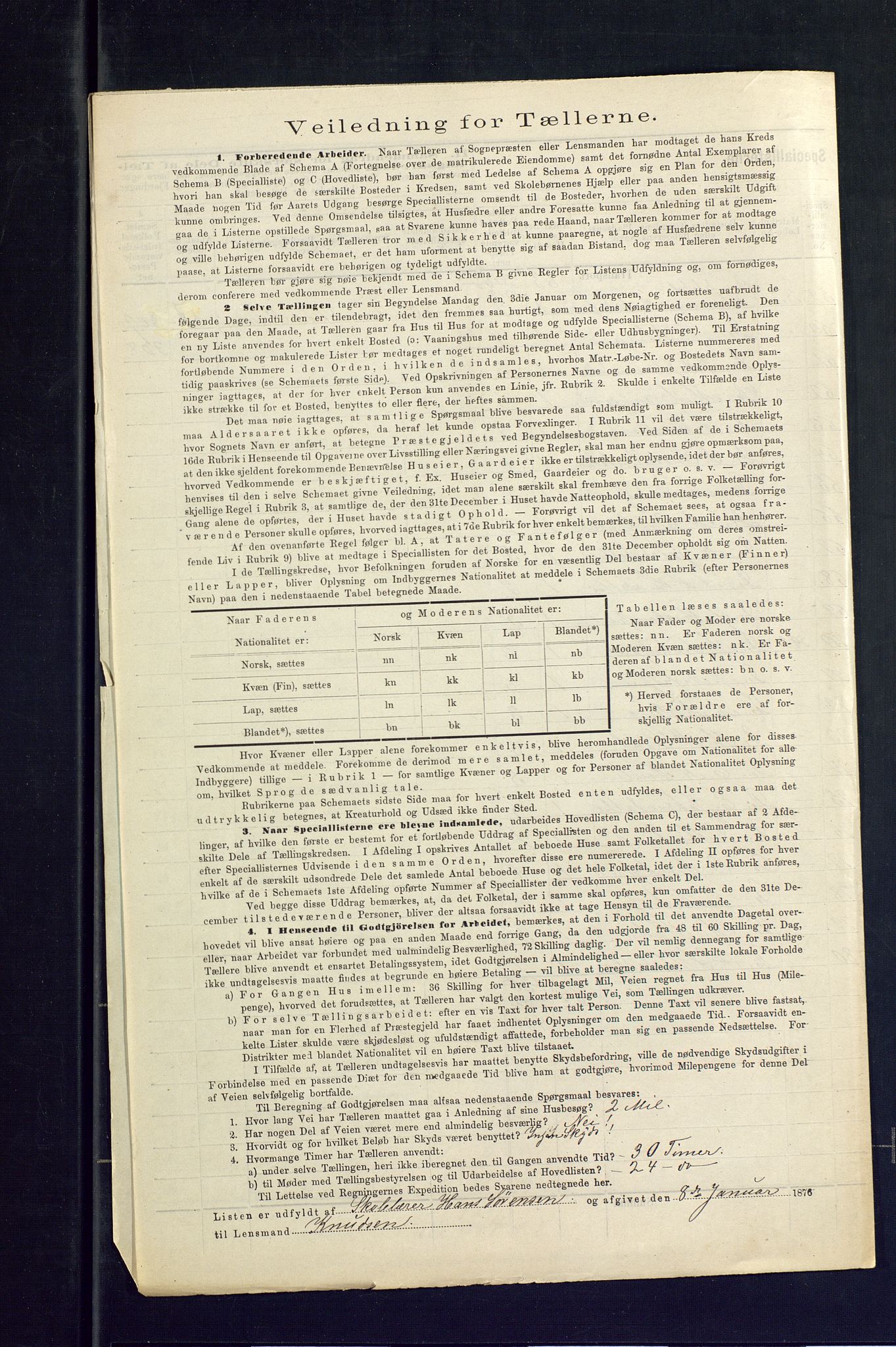 SAKO, 1875 census for 0720P Stokke, 1875, p. 8