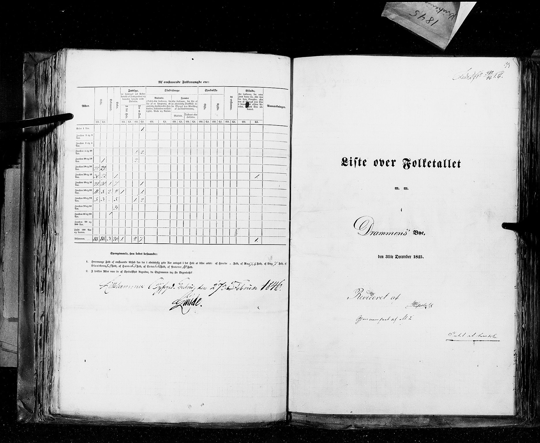 RA, Census 1845, vol. 10: Cities, 1845, p. 193