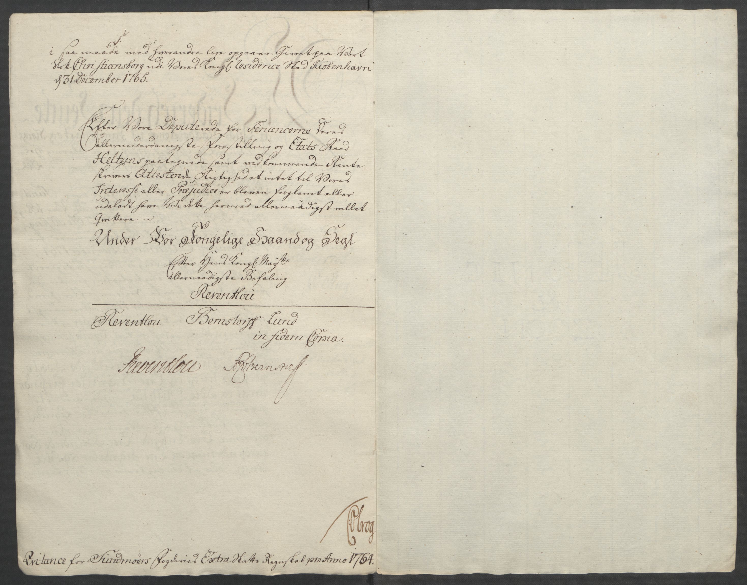 Rentekammeret inntil 1814, Reviderte regnskaper, Fogderegnskap, AV/RA-EA-4092/R54/L3645: Ekstraskatten Sunnmøre, 1762-1772, p. 41