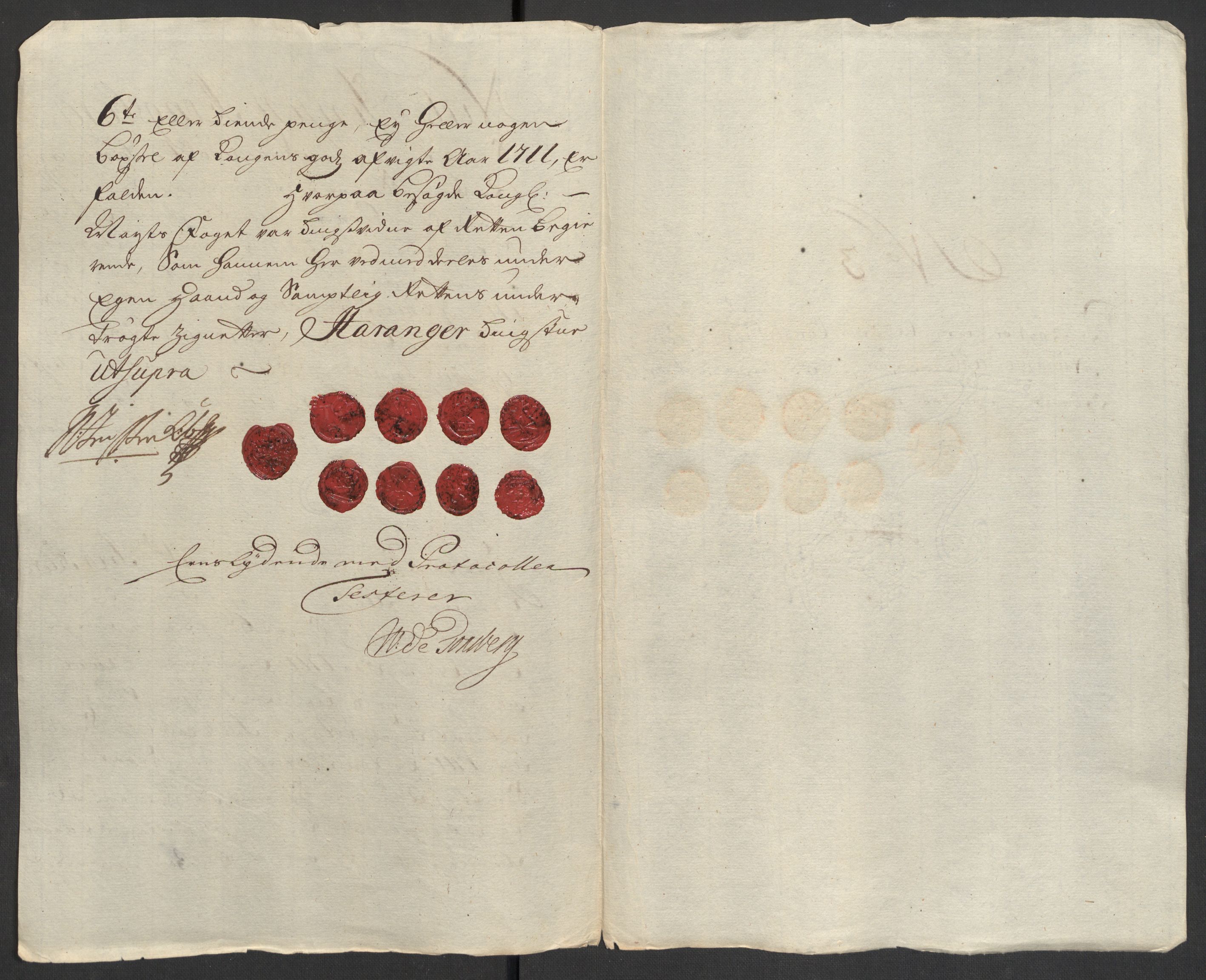 Rentekammeret inntil 1814, Reviderte regnskaper, Fogderegnskap, AV/RA-EA-4092/R24/L1586: Fogderegnskap Numedal og Sandsvær, 1711, p. 39
