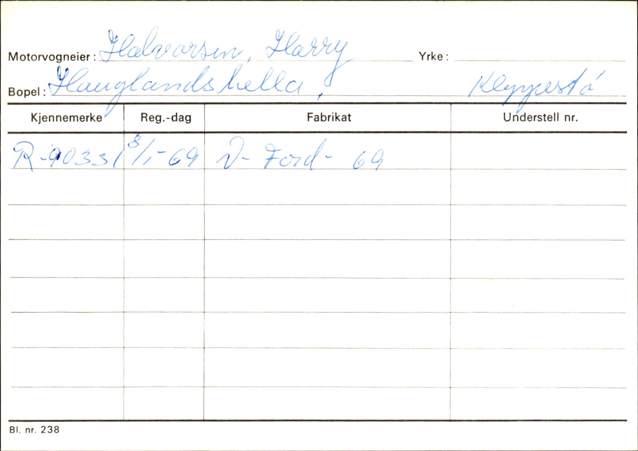 Statens vegvesen, Hordaland vegkontor, AV/SAB-A-5201/2/Ha/L0018: R-eierkort H, 1920-1971, p. 345