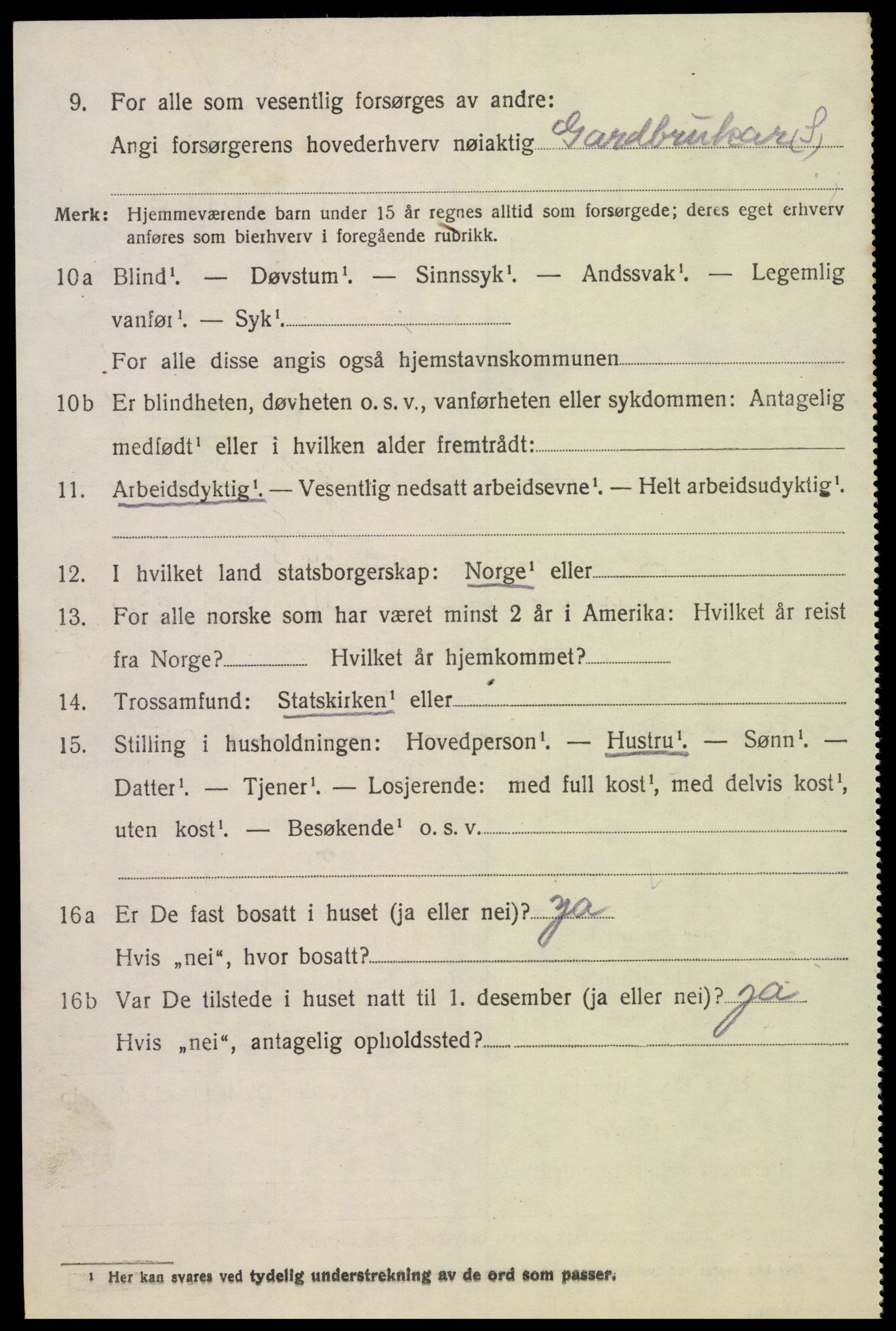 SAK, 1920 census for Øvrebø, 1920, p. 387