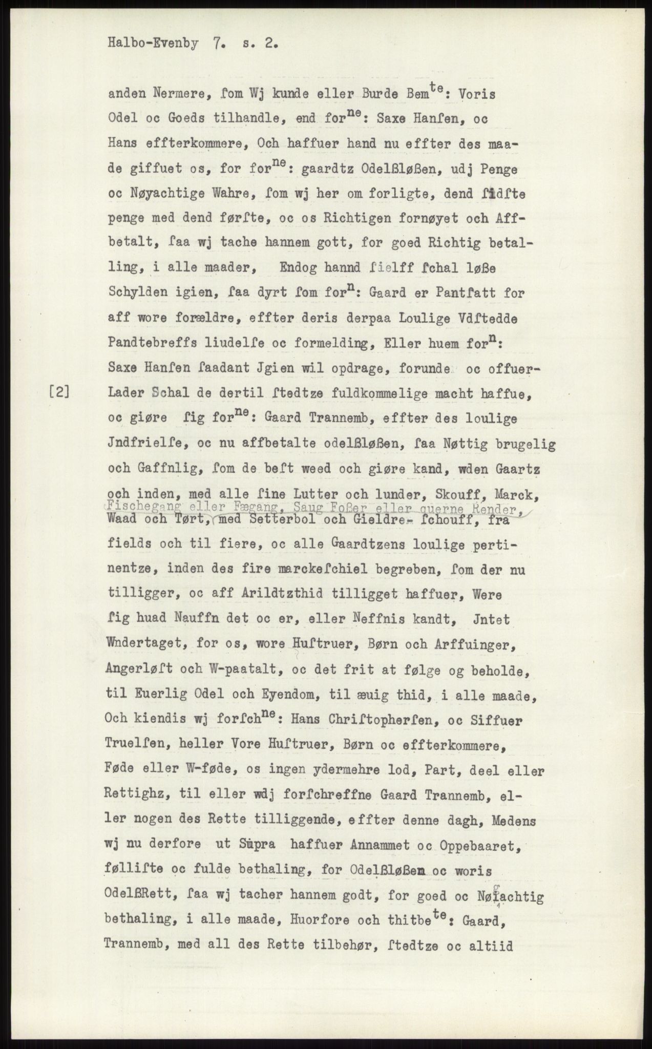 Samlinger til kildeutgivelse, Diplomavskriftsamlingen, RA/EA-4053/H/Ha, p. 319