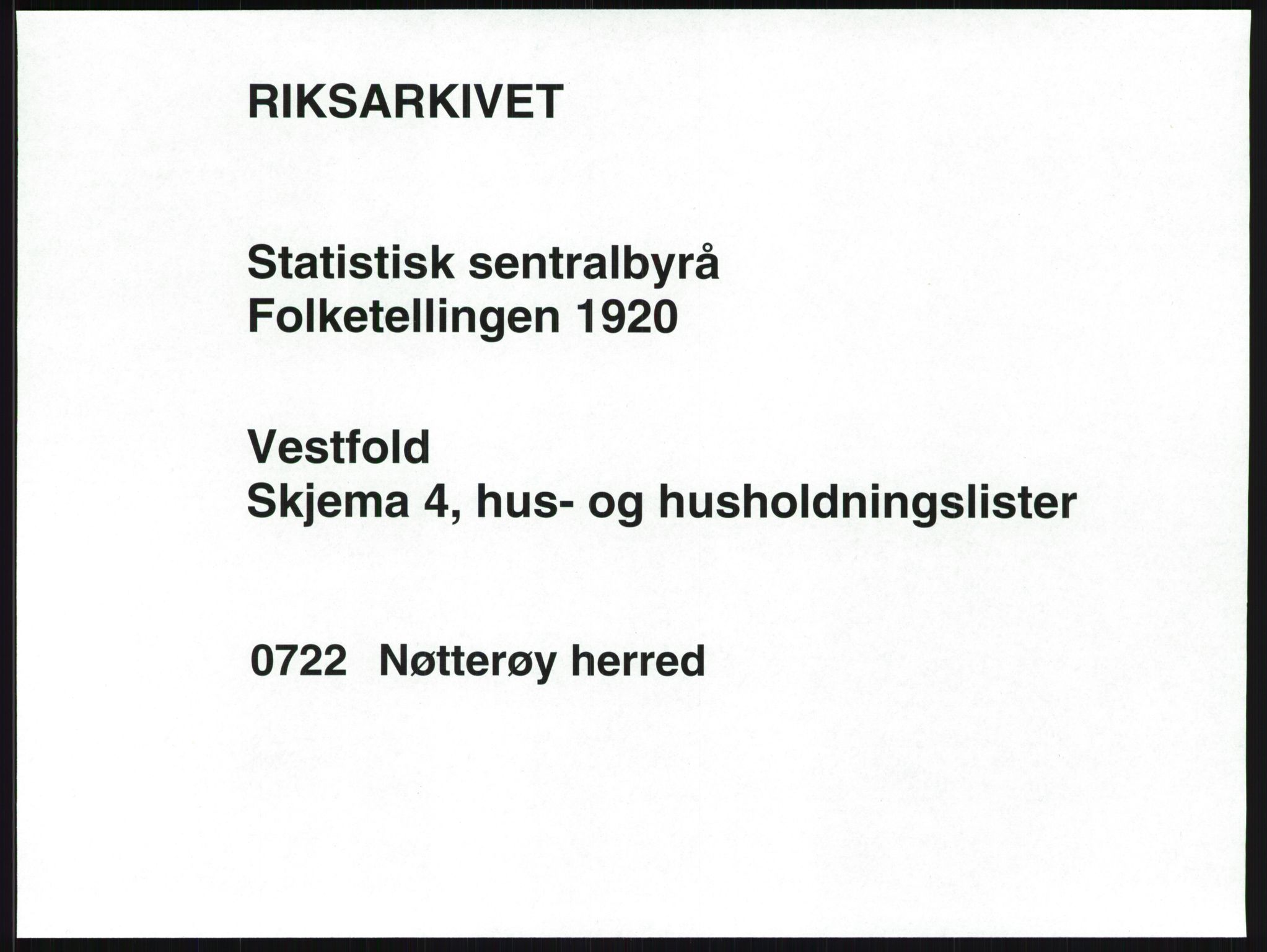 SAKO, 1920 census for Nøtterøy, 1920, p. 66
