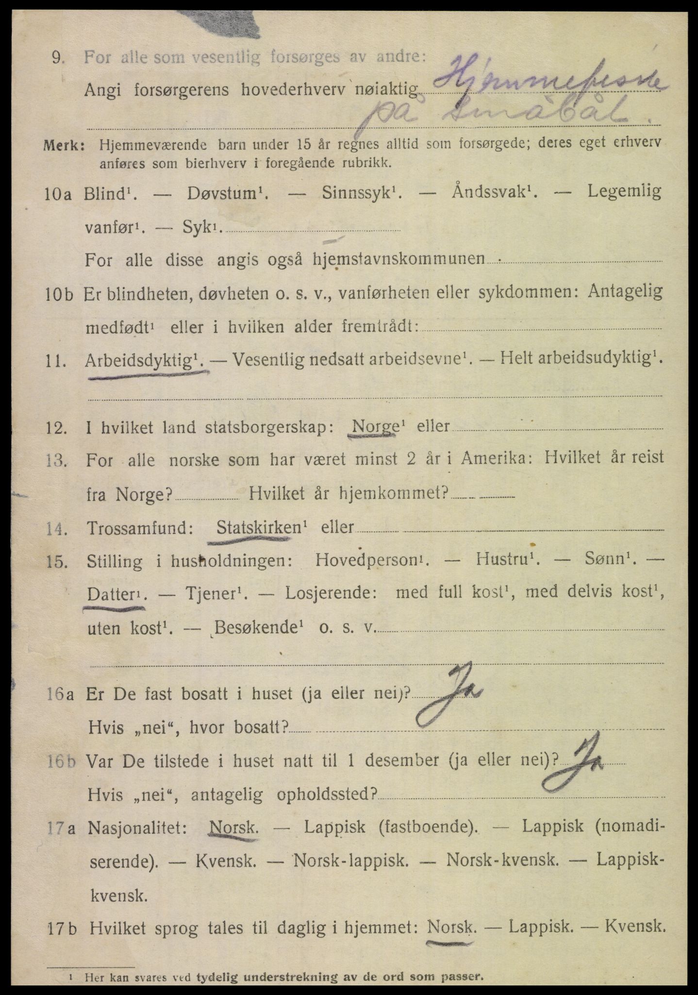 SAT, 1920 census for Leiranger, 1920, p. 780