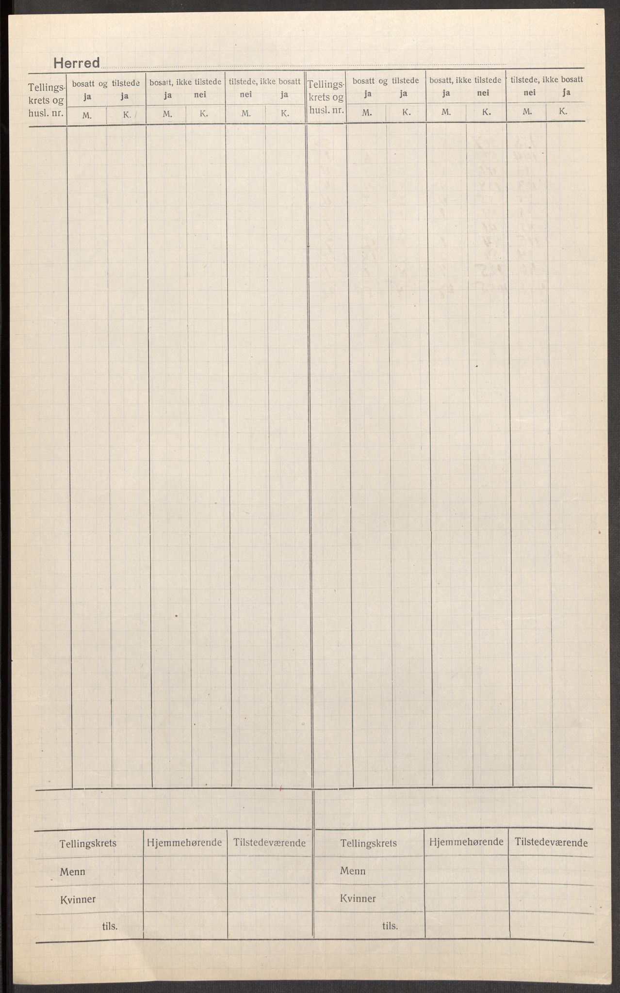 SAST, 1920 census for Gjesdal, 1920, p. 3