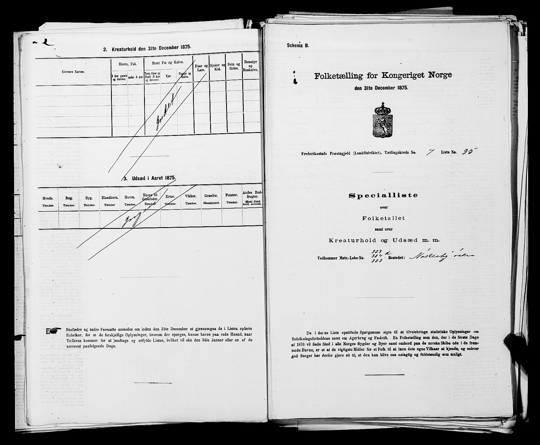 RA, 1875 census for 0132L Fredrikstad/Glemmen, 1875, p. 1268