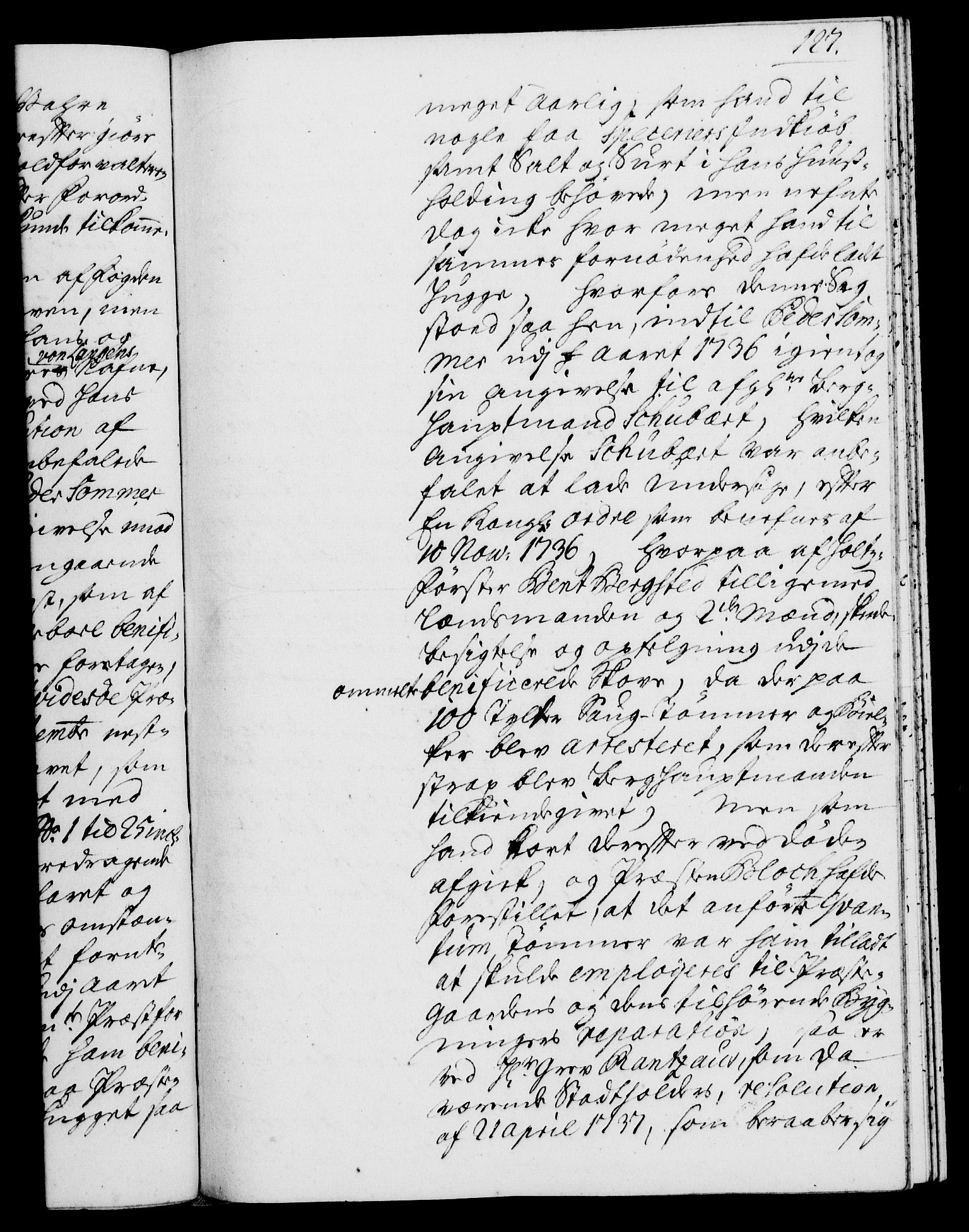 Rentekammeret, Kammerkanselliet, AV/RA-EA-3111/G/Gh/Gha/L0021: Norsk ekstraktmemorialprotokoll (merket RK 53.66), 1739, p. 127