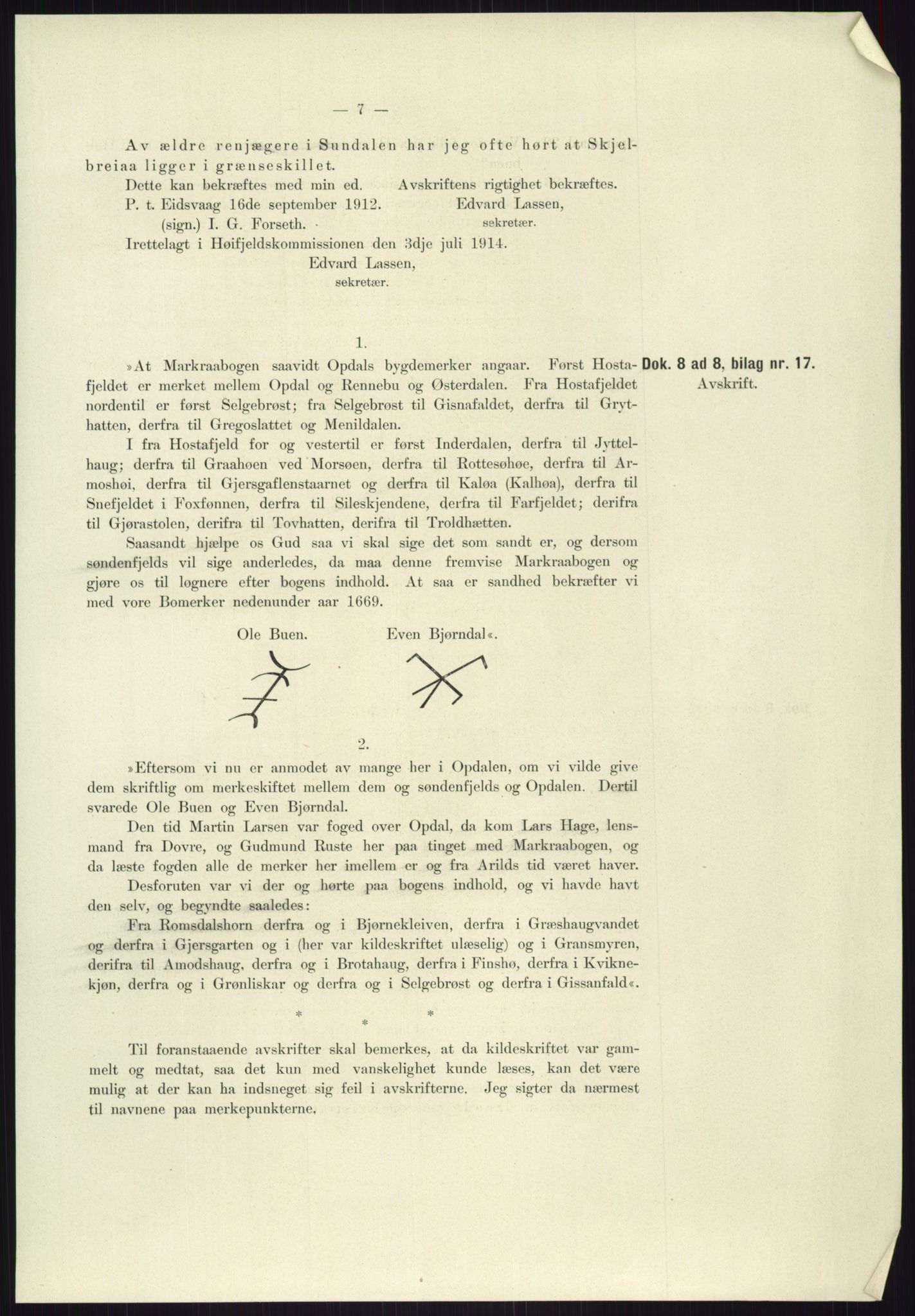 Høyfjellskommisjonen, AV/RA-S-1546/X/Xa/L0001: Nr. 1-33, 1909-1953, p. 2008