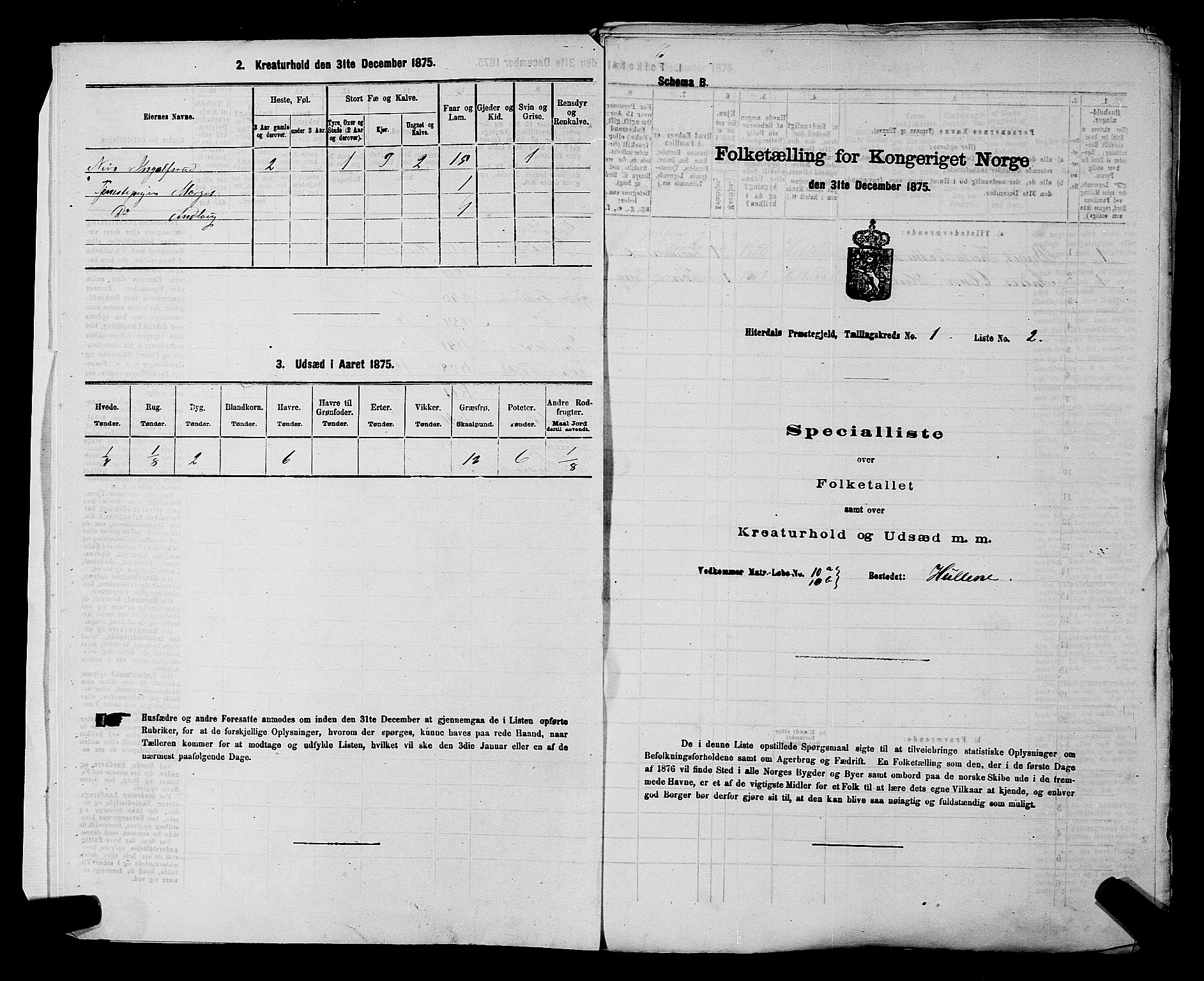 SAKO, 1875 census for 0823P Heddal, 1875, p. 41