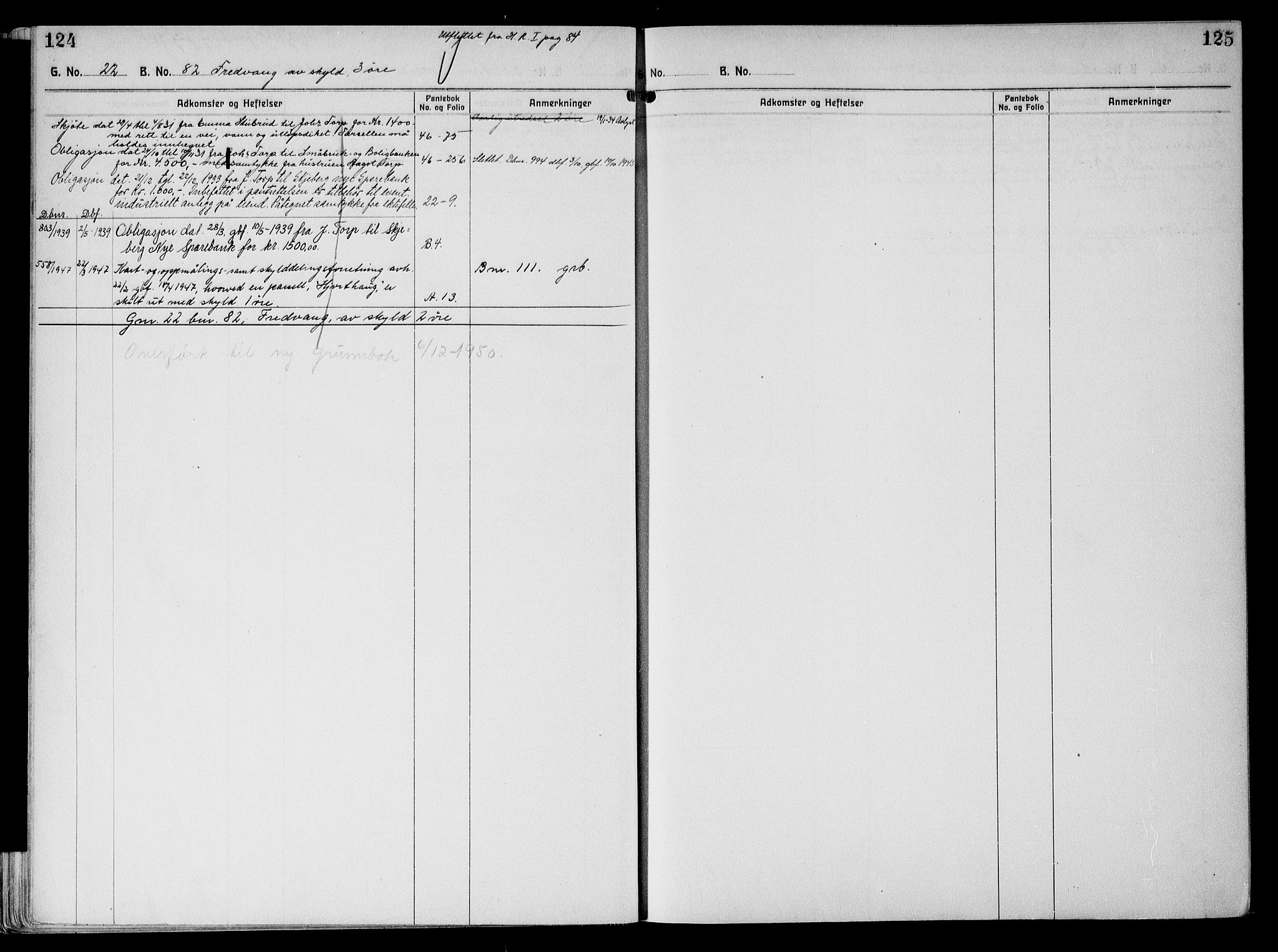 Tune sorenskriveri, AV/SAO-A-10470/G/Ga/Gab/Gabf/L0003: Mortgage register no. VI 3, 1926-1953, p. 124-125