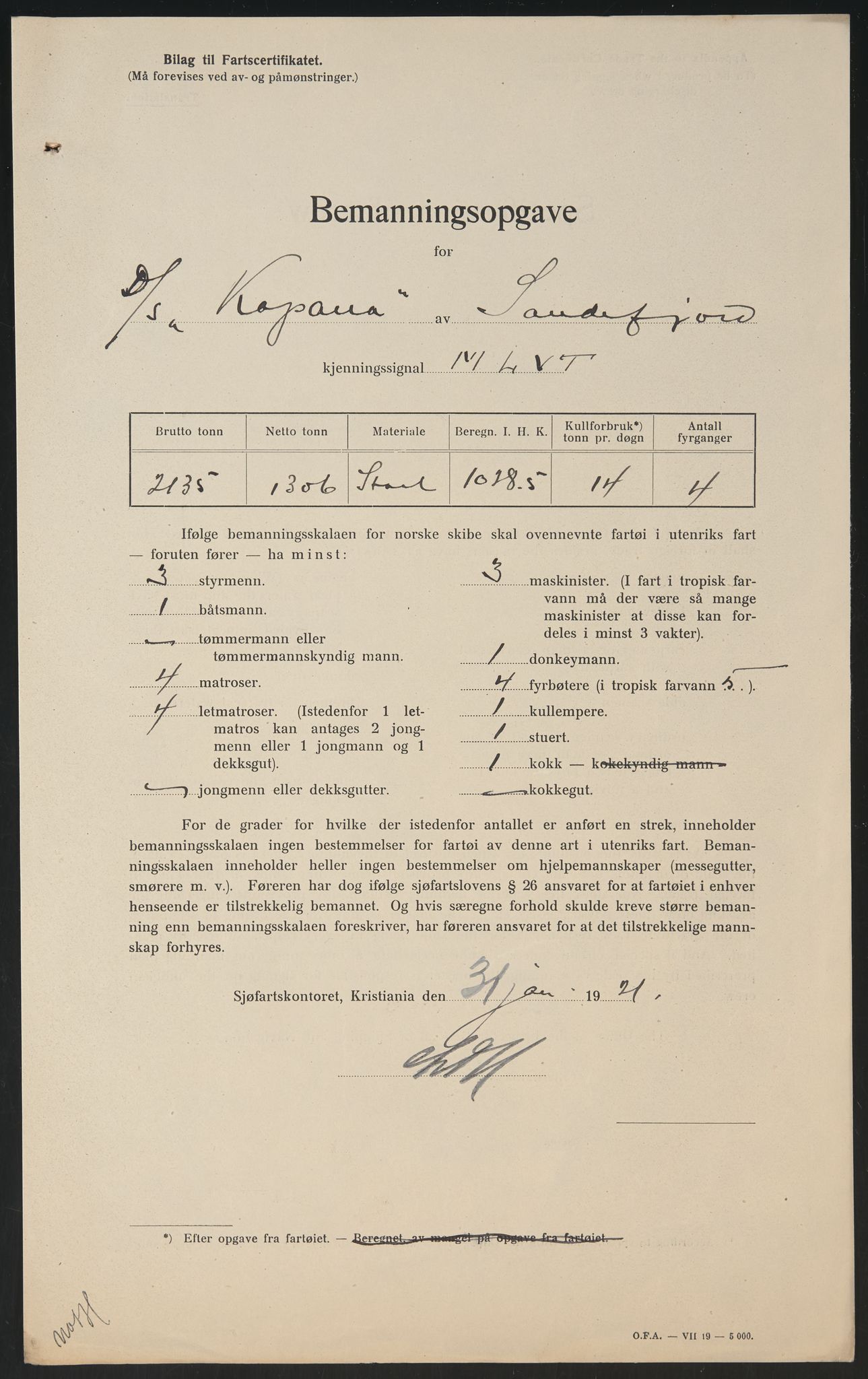 Sjøfartsdirektoratet med forløpere, skipsmapper slettede skip, AV/RA-S-4998/F/Fa/L0586: --, 1894-1935, p. 101
