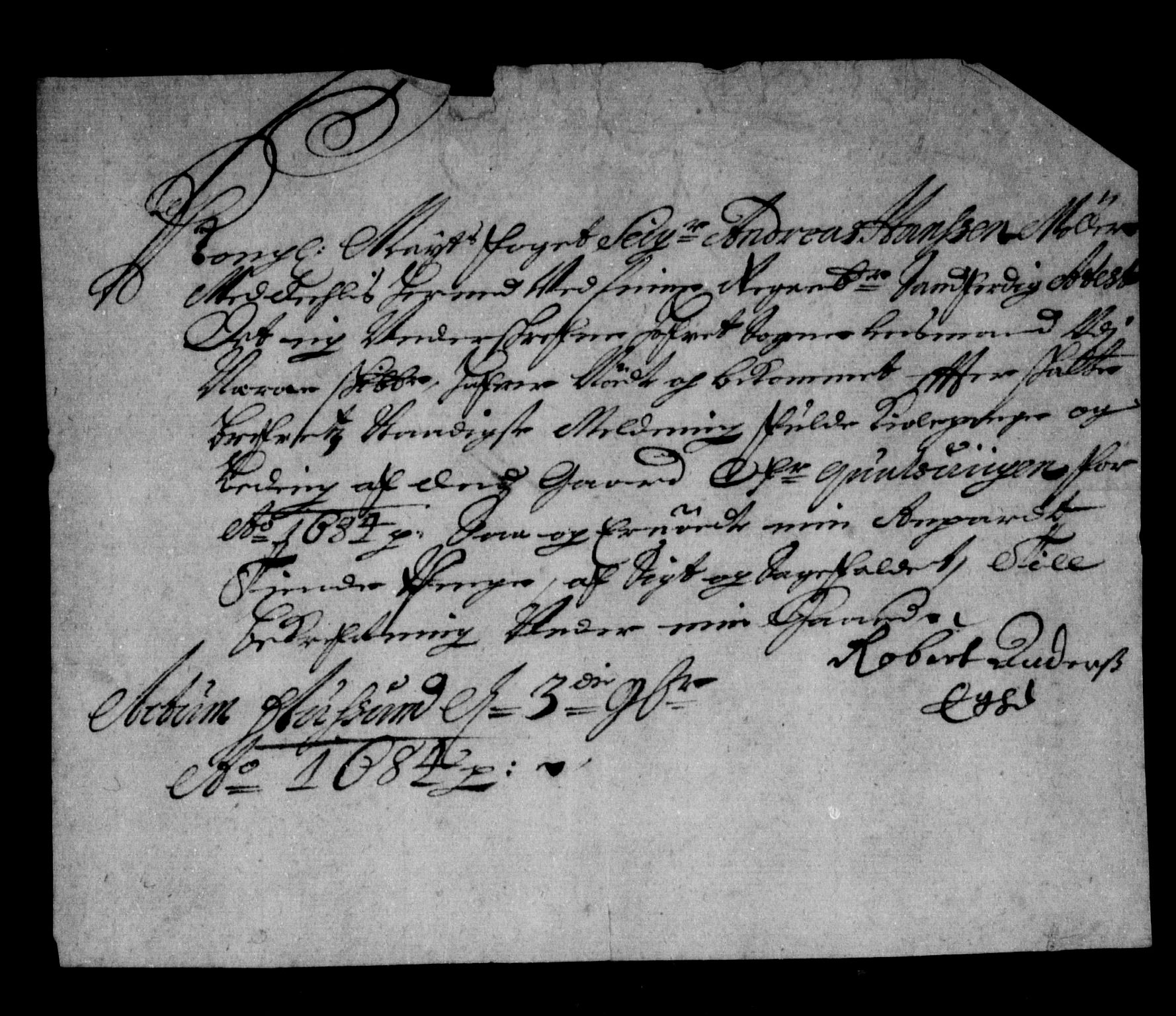 Rentekammeret inntil 1814, Reviderte regnskaper, Stiftamtstueregnskaper, Bergen stiftamt, AV/RA-EA-6043/R/Rc/L0074: Bergen stiftamt, 1684