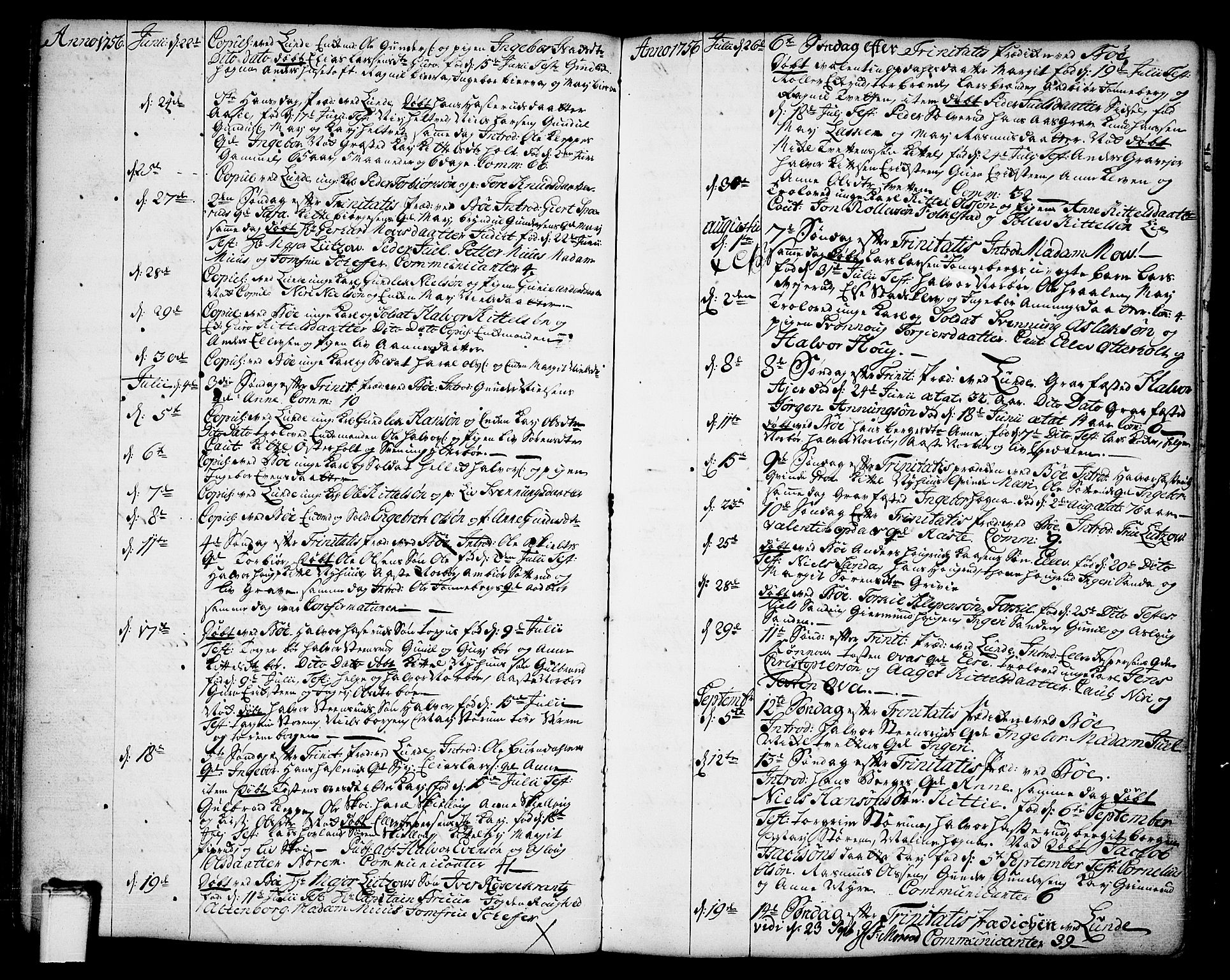 Bø kirkebøker, AV/SAKO-A-257/F/Fa/L0004: Parish register (official) no. 4, 1748-1785