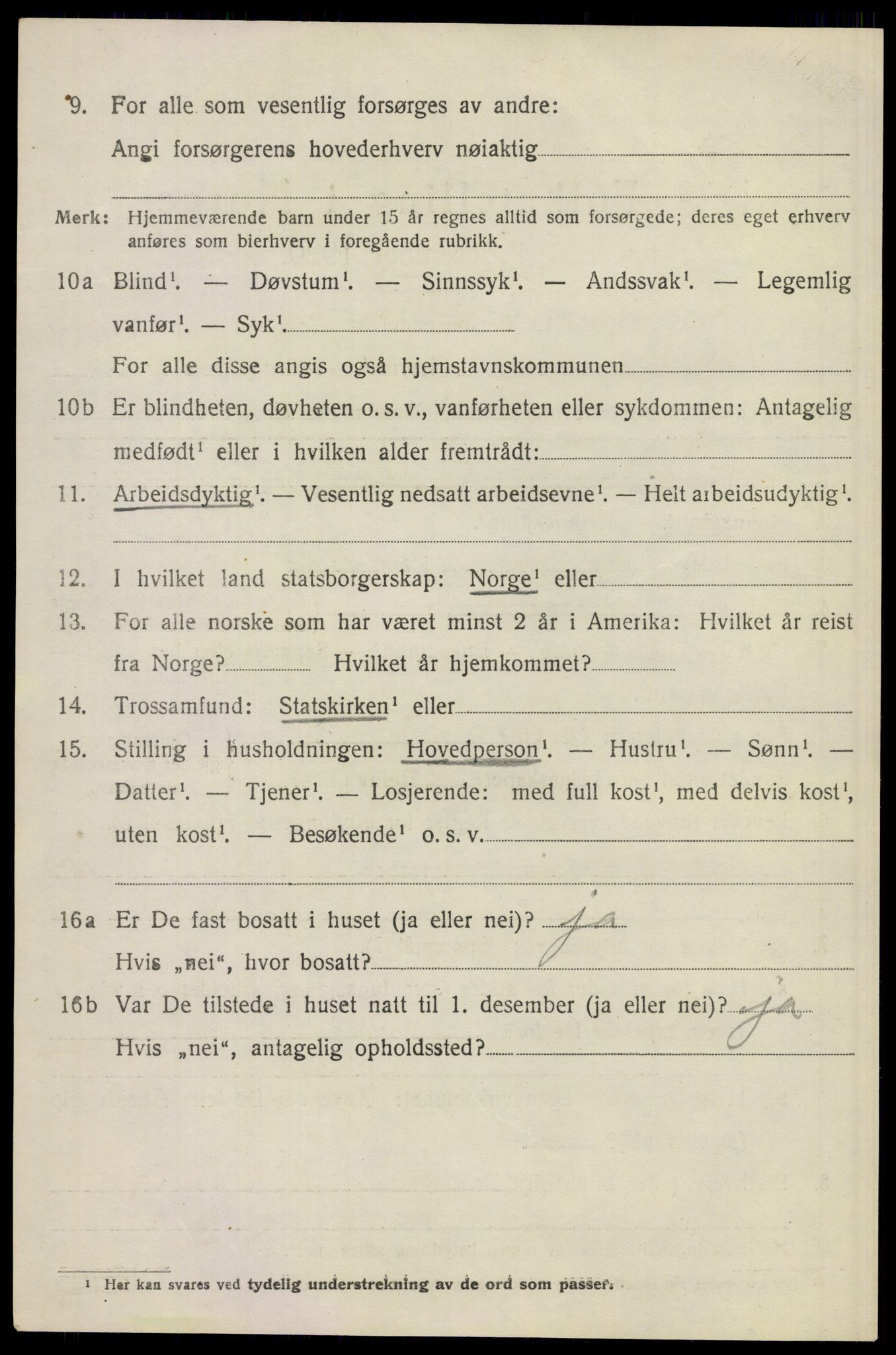 SAO, 1920 census for Skedsmo, 1920, p. 2968