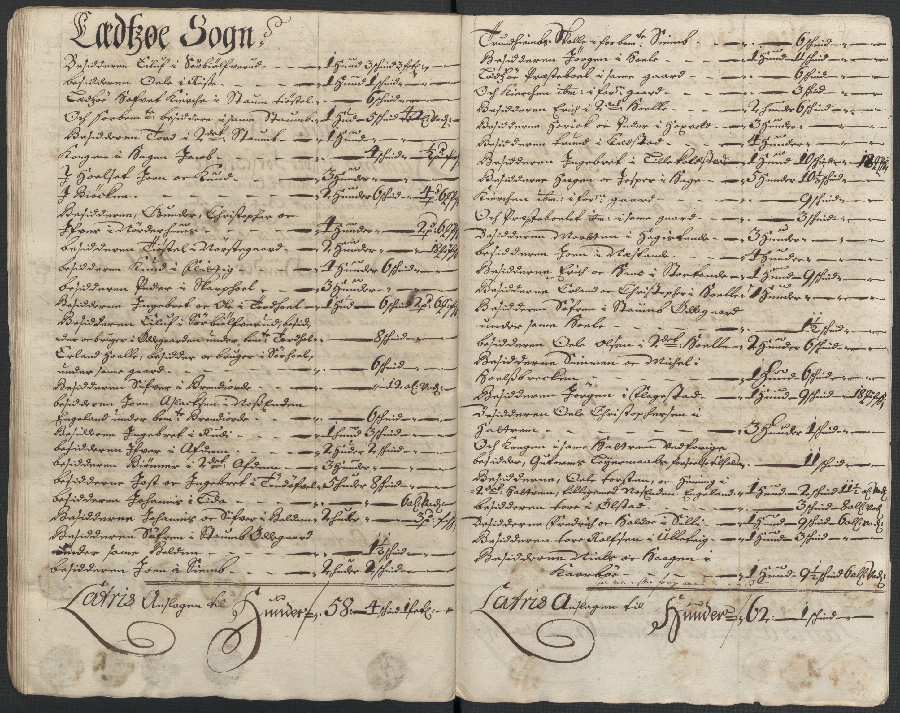 Rentekammeret inntil 1814, Reviderte regnskaper, Fogderegnskap, AV/RA-EA-4092/R17/L1177: Fogderegnskap Gudbrandsdal, 1704, p. 179