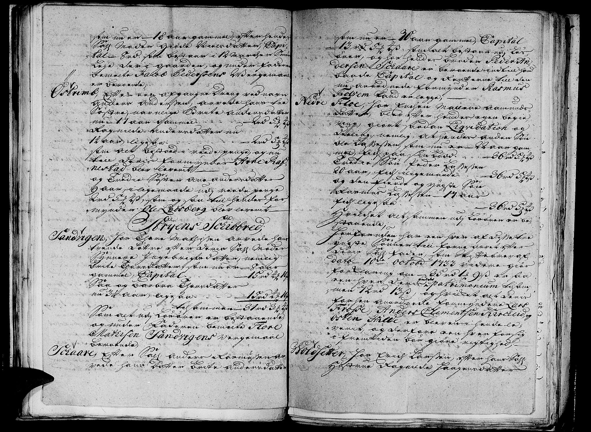 Nordfjord sorenskriveri, SAB/A-2801/04/04a/L0008: Skifteprotokollar, 1733-1744, p. 46