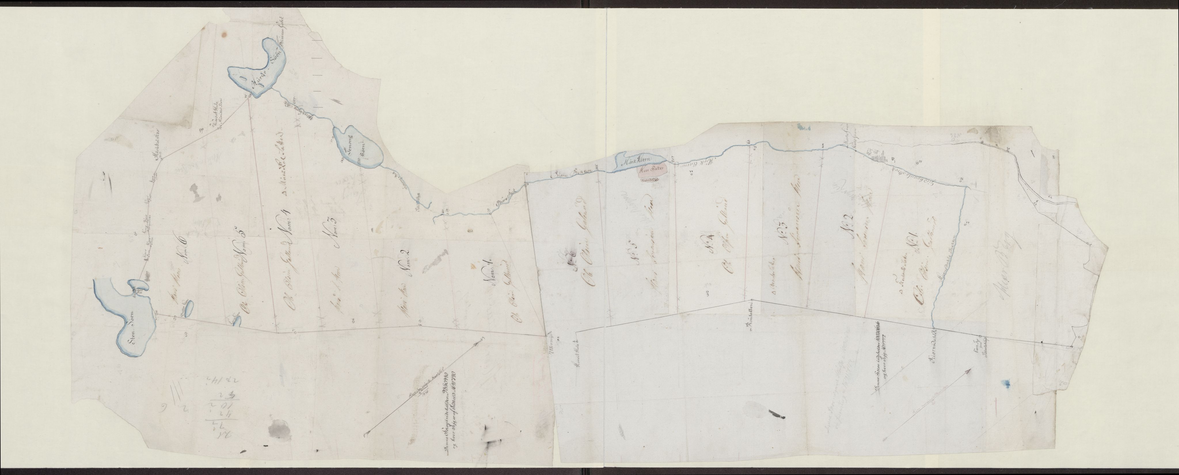 Kartsamlingen - Statsarkivet i Hamar, AV/SAH-KART-001/F/Fa/L0001: Kart, 1629-1992, p. 122