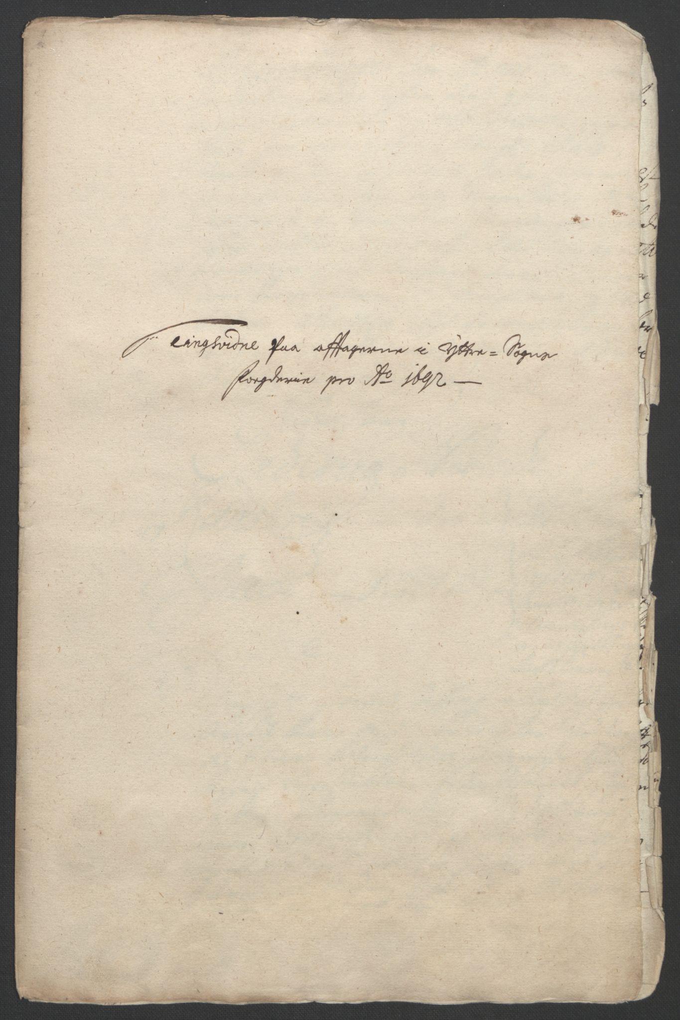 Rentekammeret inntil 1814, Reviderte regnskaper, Fogderegnskap, AV/RA-EA-4092/R52/L3306: Fogderegnskap Sogn, 1691-1692, p. 380