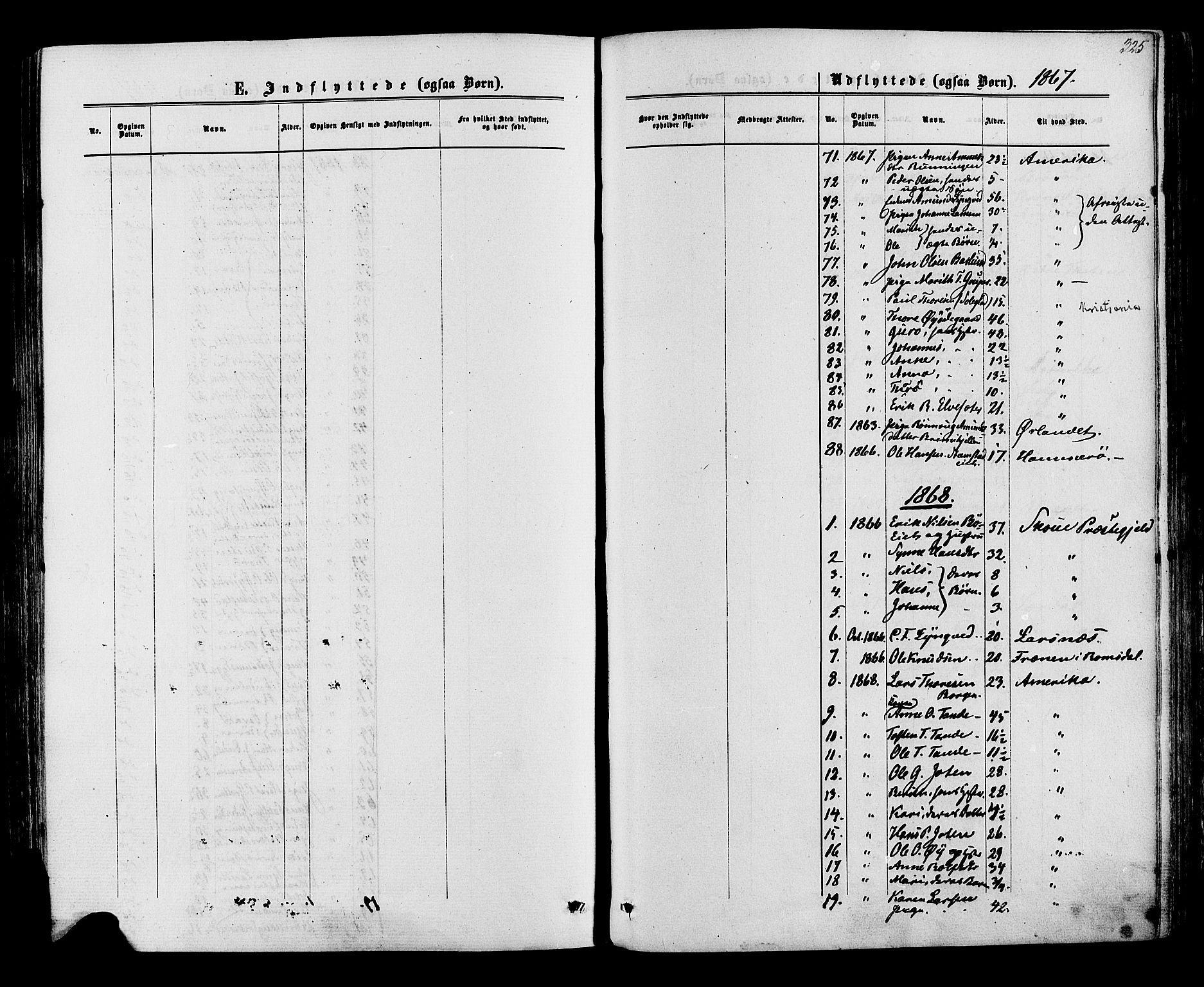 Lom prestekontor, AV/SAH-PREST-070/K/L0007: Parish register (official) no. 7, 1863-1884, p. 325