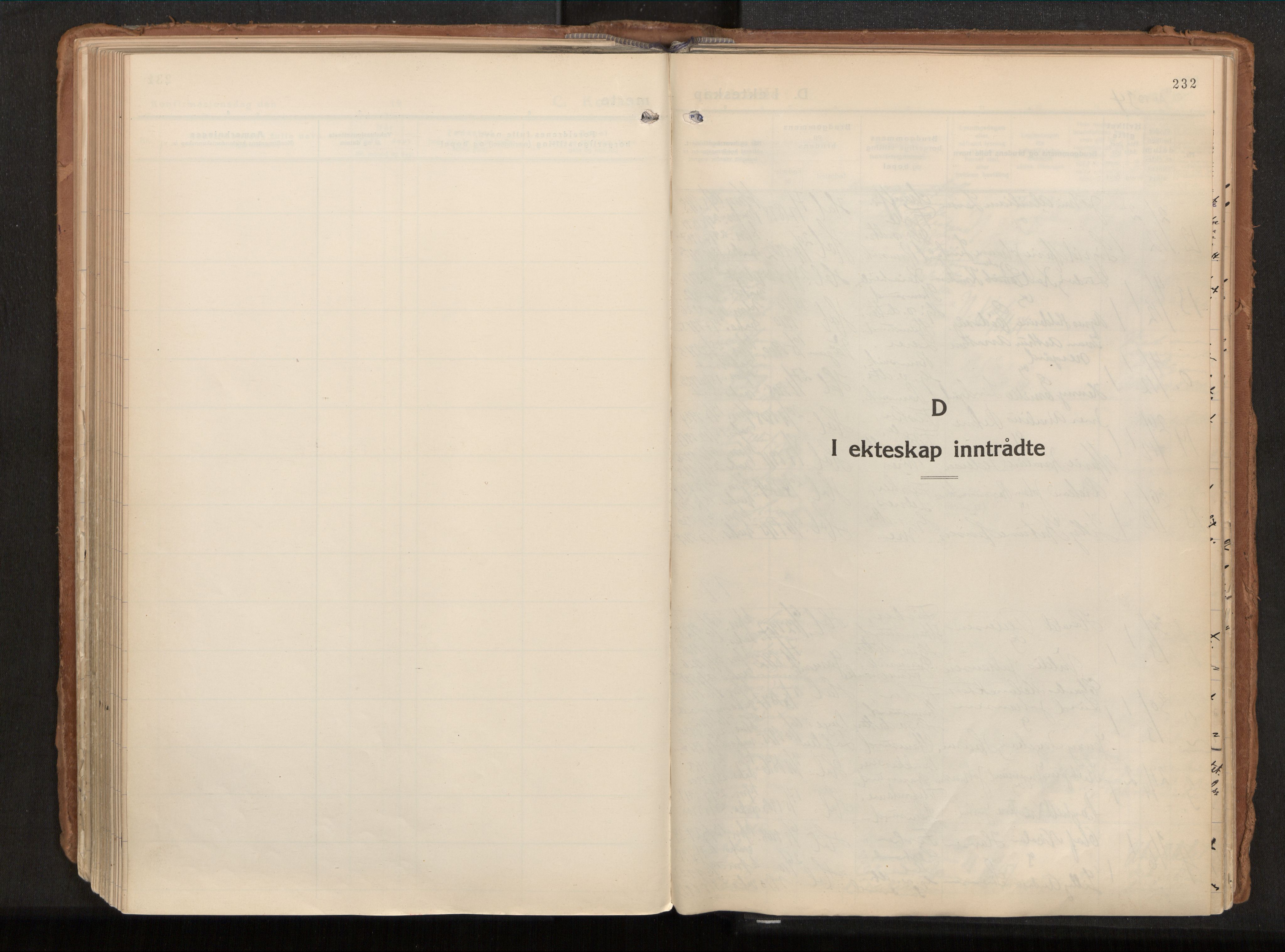 Ministerialprotokoller, klokkerbøker og fødselsregistre - Nordland, SAT/A-1459/882/L1182: Parish register (official) no. 882A04, 1932-1950, p. 232