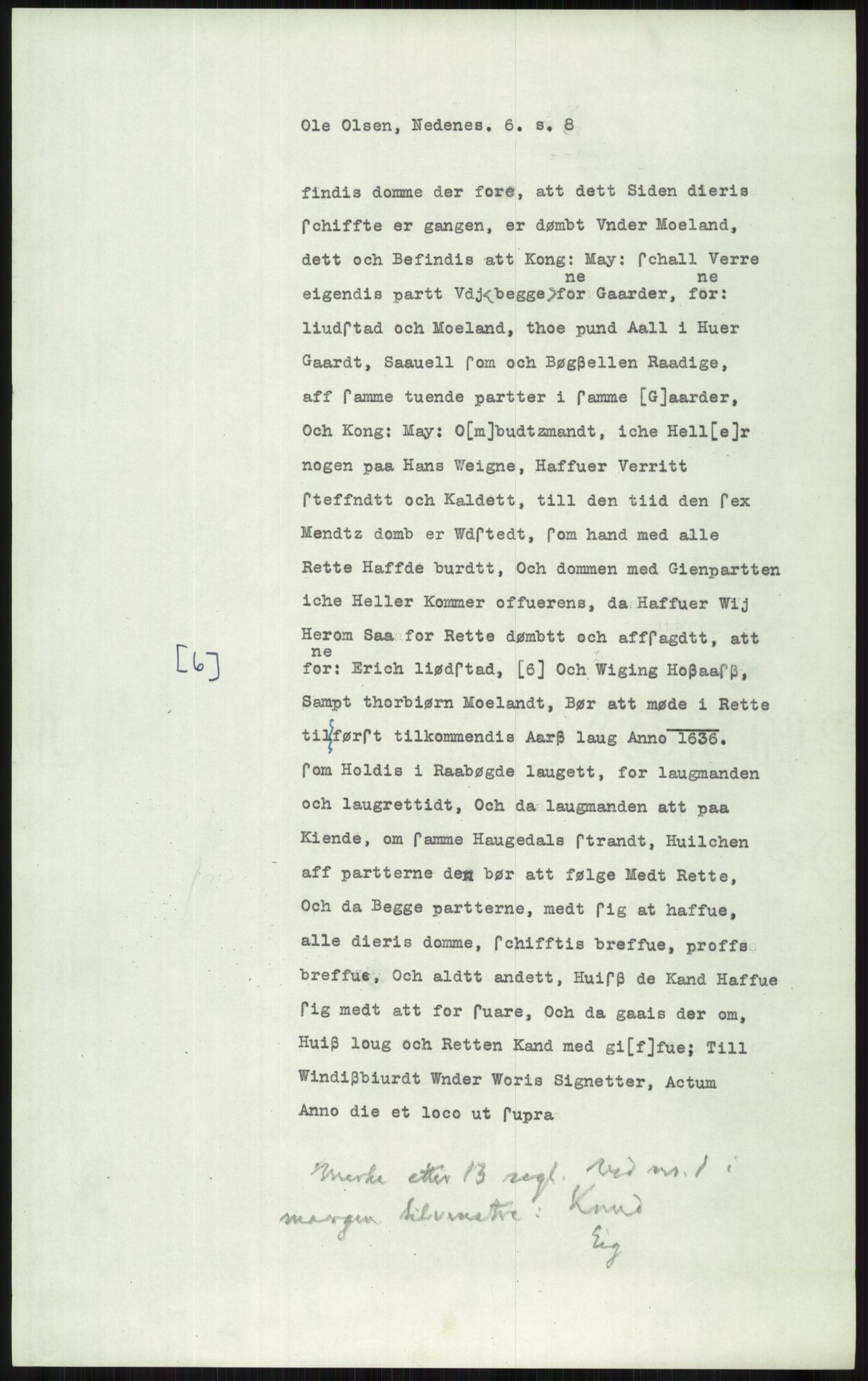 Samlinger til kildeutgivelse, Diplomavskriftsamlingen, AV/RA-EA-4053/H/Ha, p. 2967