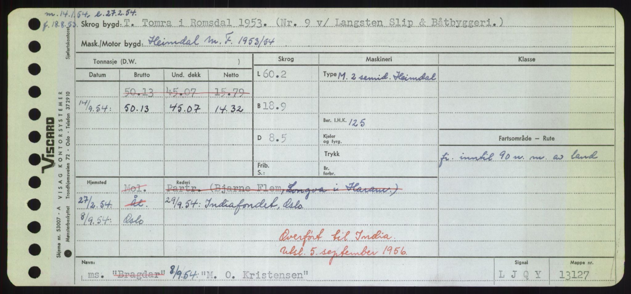 Sjøfartsdirektoratet med forløpere, Skipsmålingen, RA/S-1627/H/Hd/L0024: Fartøy, M-Mim, p. 37