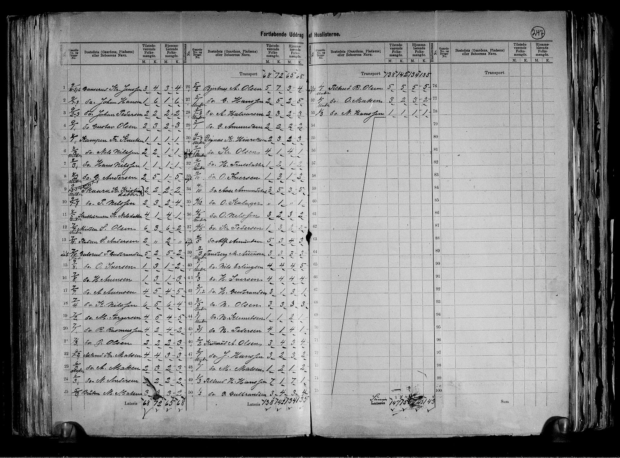 RA, 1891 census for 0623 Modum, 1891, p. 9