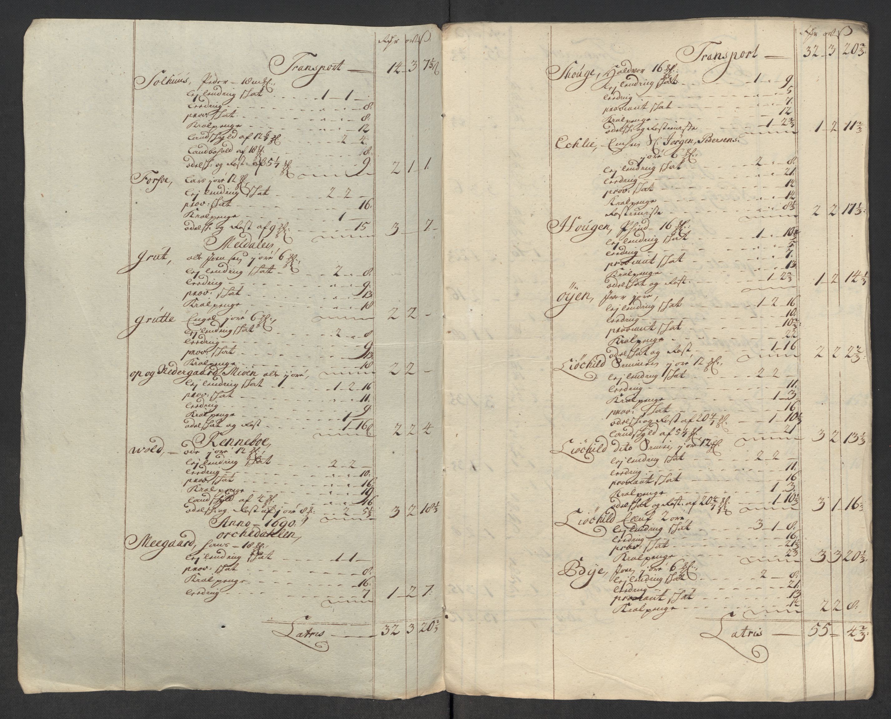 Rentekammeret inntil 1814, Reviderte regnskaper, Fogderegnskap, AV/RA-EA-4092/R60/L3964: Fogderegnskap Orkdal og Gauldal, 1713, p. 483