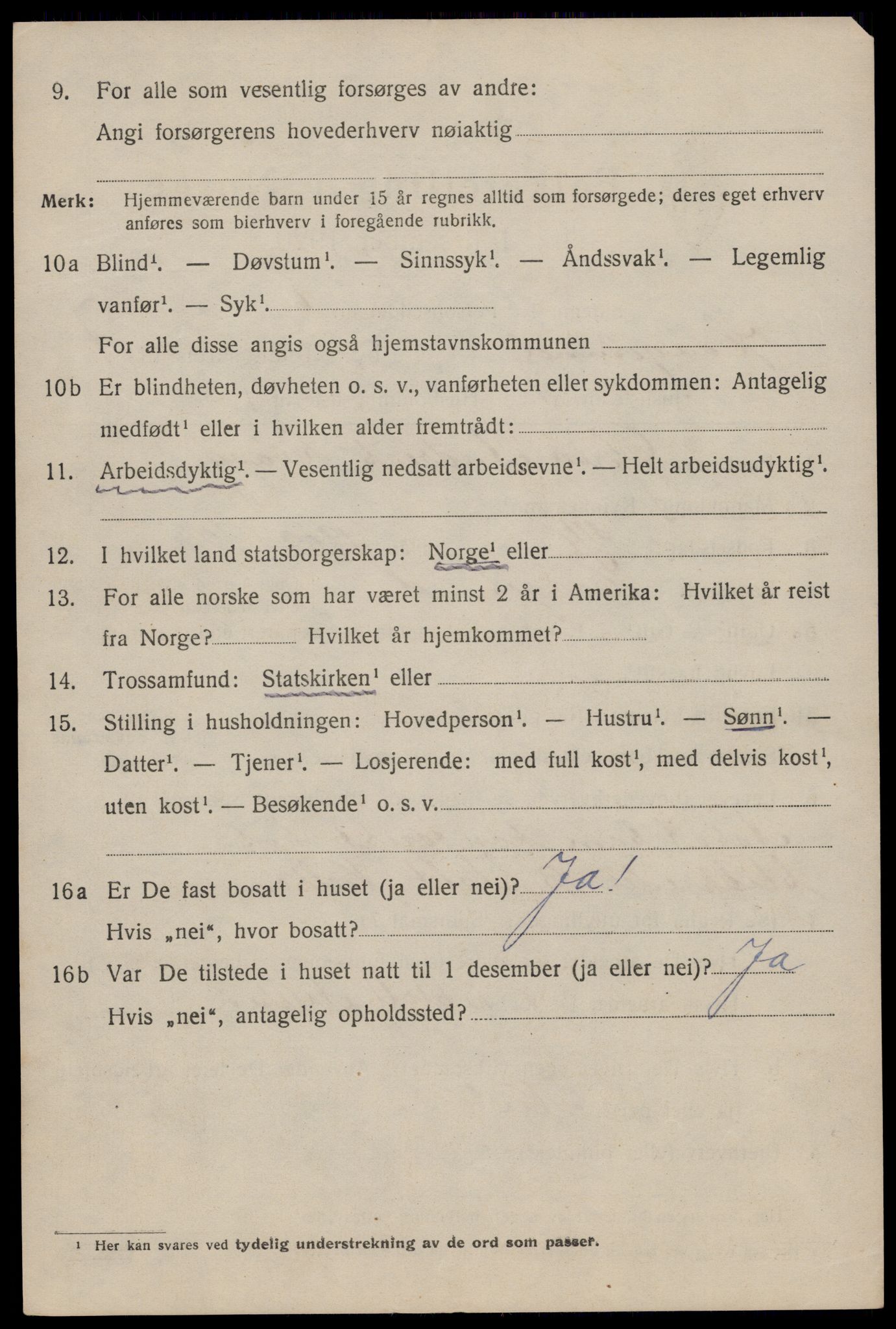 SAST, 1920 census for Haugesund, 1920, p. 25076