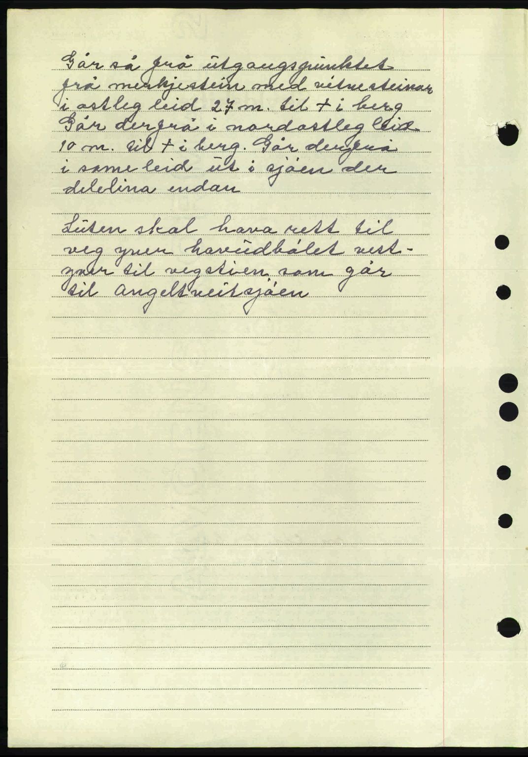 Midhordland sorenskriveri, SAB/A-3001/1/G/Gb/Gbh/L0032: Mortgage book no. A62-63, 1949-1949, Diary no: : 4372/1949