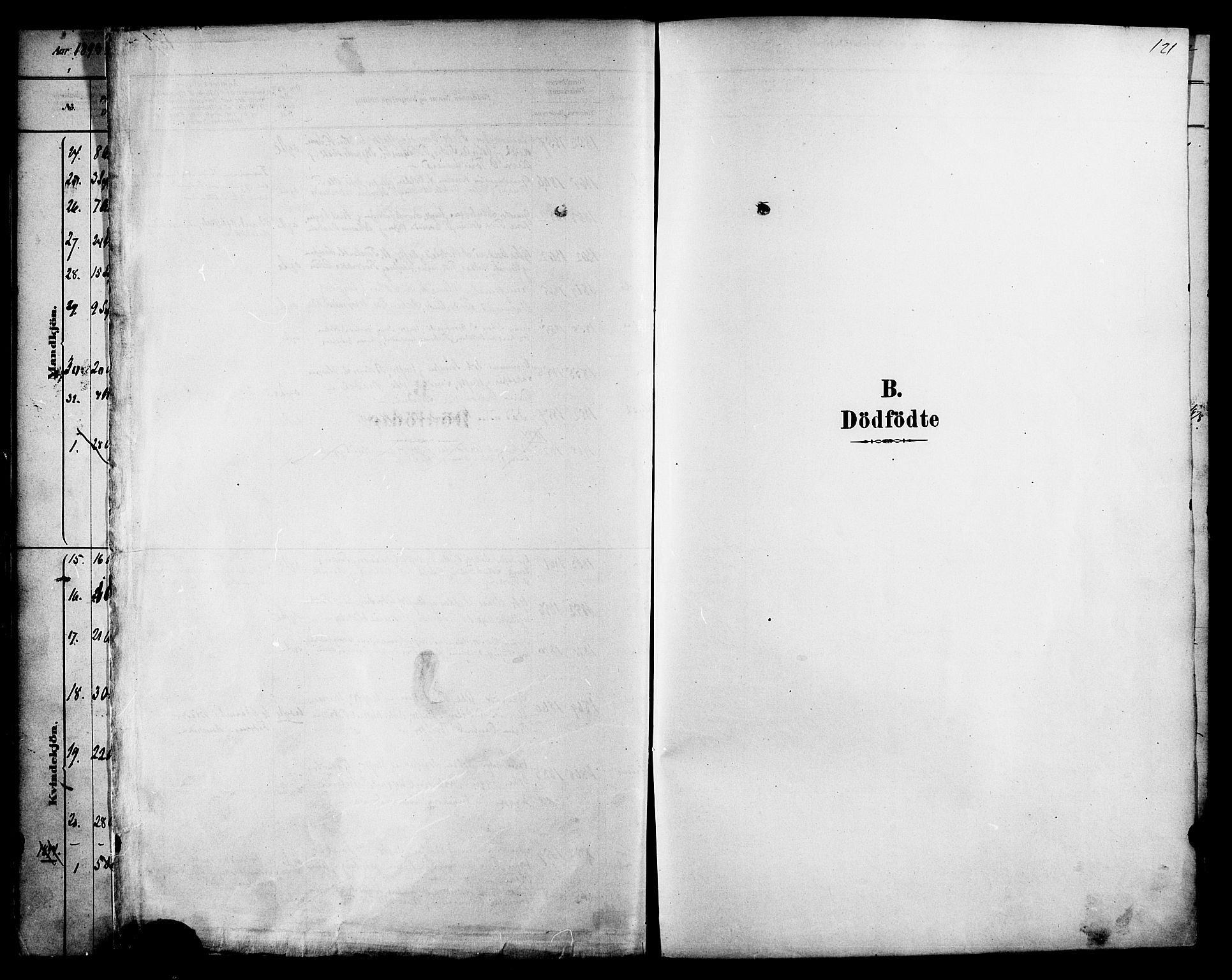 Ministerialprotokoller, klokkerbøker og fødselsregistre - Sør-Trøndelag, SAT/A-1456/616/L0410: Parish register (official) no. 616A07, 1878-1893, p. 121