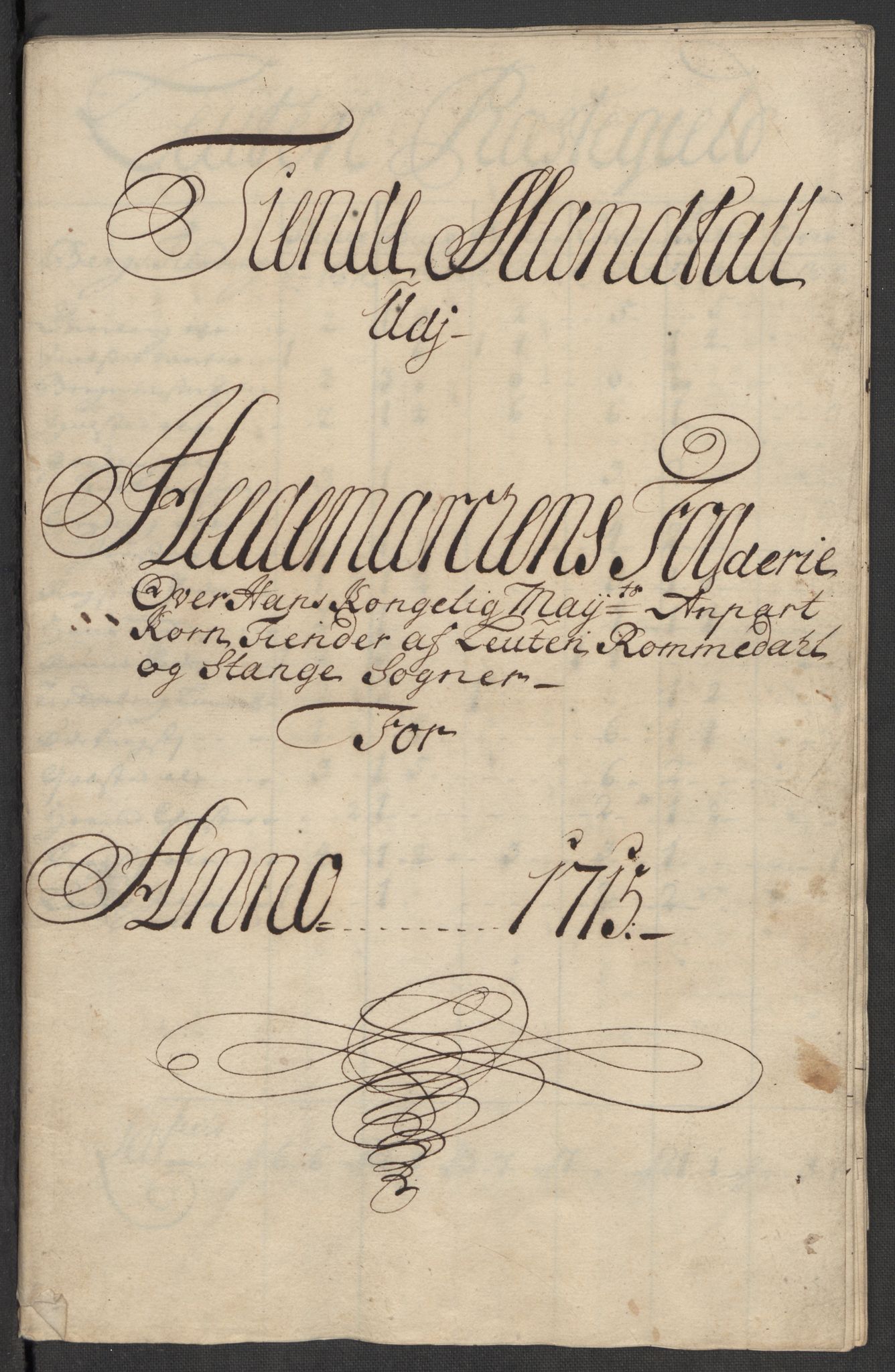 Rentekammeret inntil 1814, Reviderte regnskaper, Fogderegnskap, AV/RA-EA-4092/R16/L1053: Fogderegnskap Hedmark, 1715, p. 305