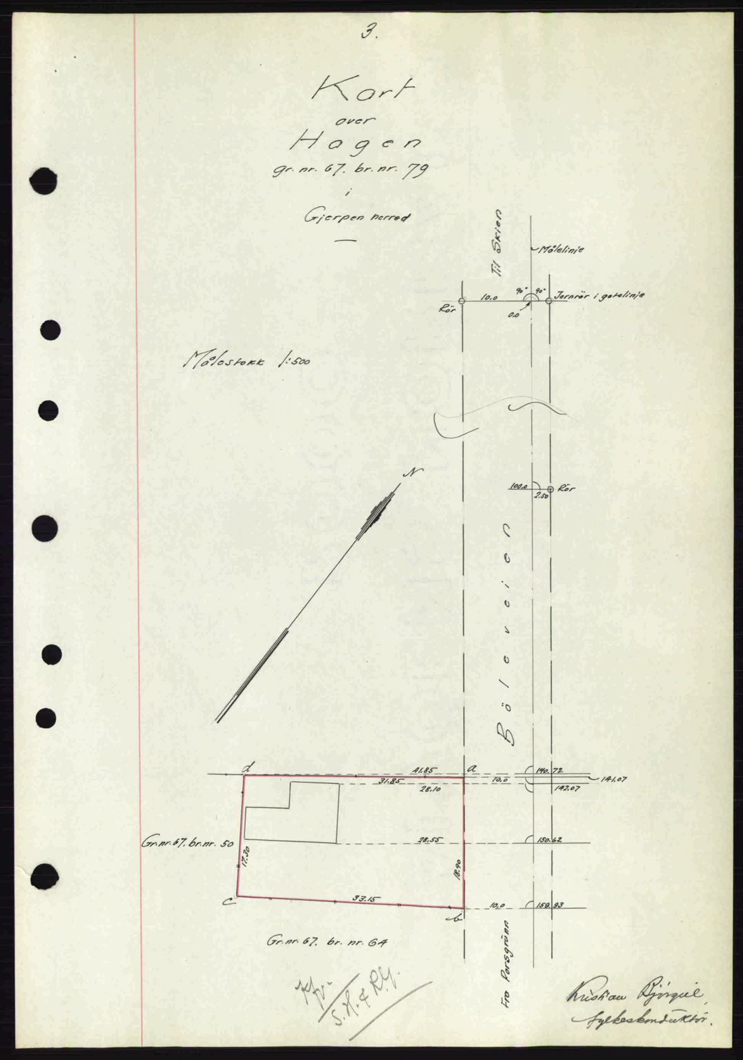 Gjerpen sorenskriveri, AV/SAKO-A-216/G/Ga/Gae/L0067: Mortgage book no. A-66 - A-68, 1936-1937, Diary no: : 2022/1936