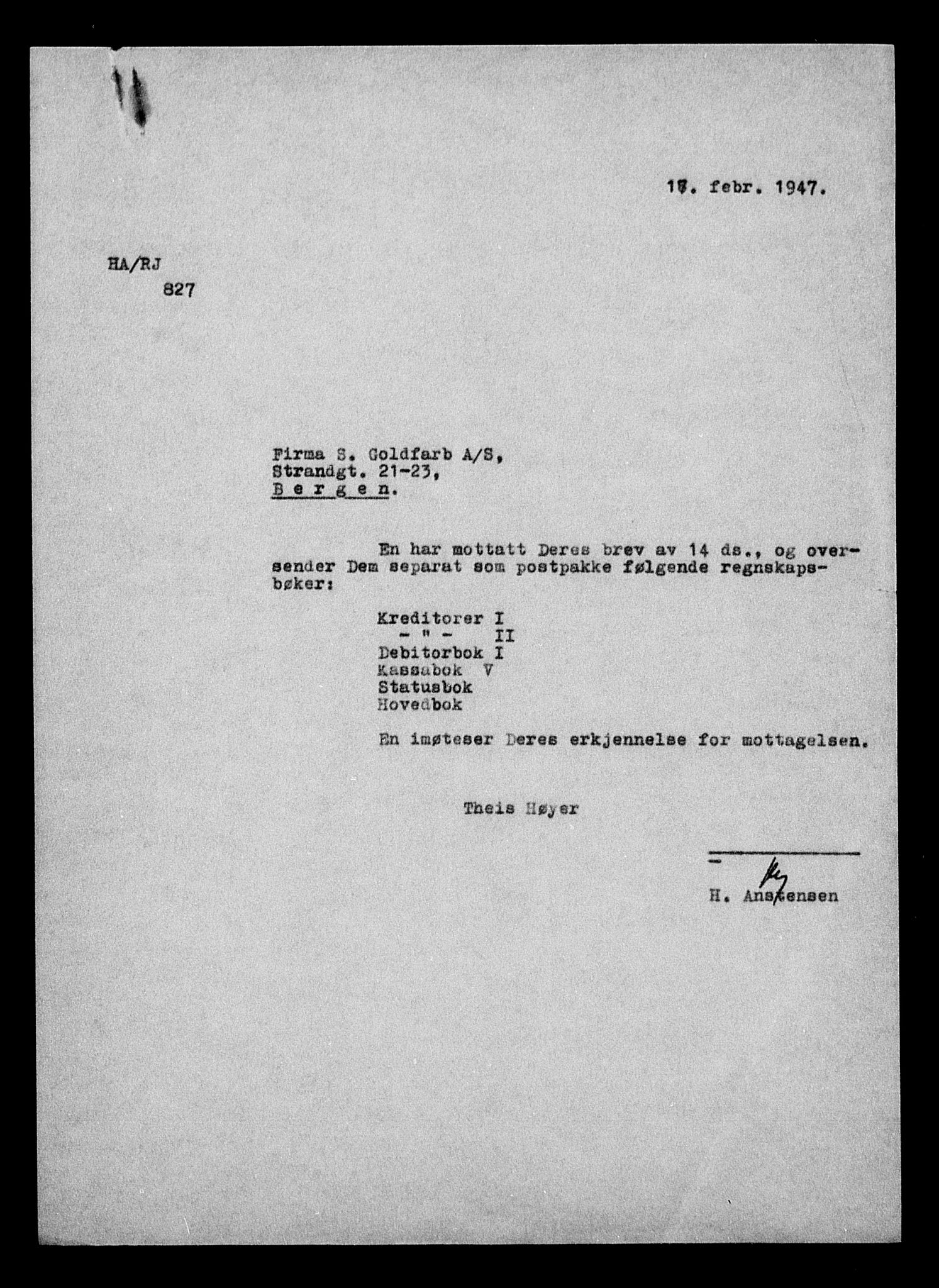 Justisdepartementet, Tilbakeføringskontoret for inndratte formuer, AV/RA-S-1564/H/Hc/Hcd/L0996: --, 1945-1947, p. 136