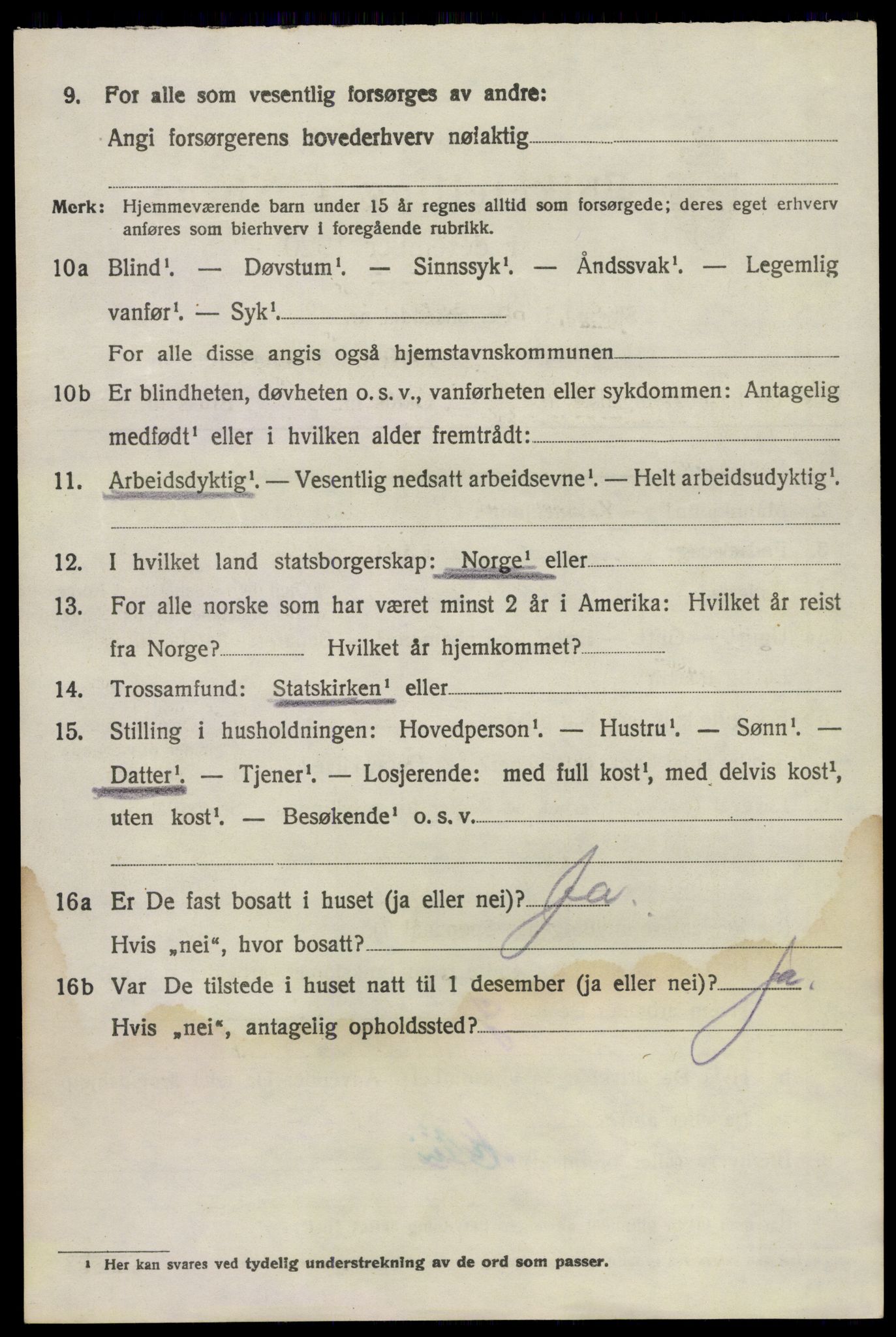 SAKO, 1920 census for Brunlanes, 1920, p. 5778