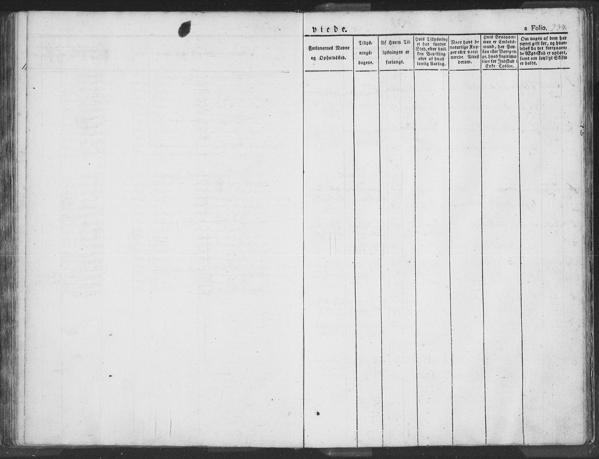 Helleland sokneprestkontor, AV/SAST-A-101810: Parish register (official) no. A 6.1, 1834-1863, p. 234