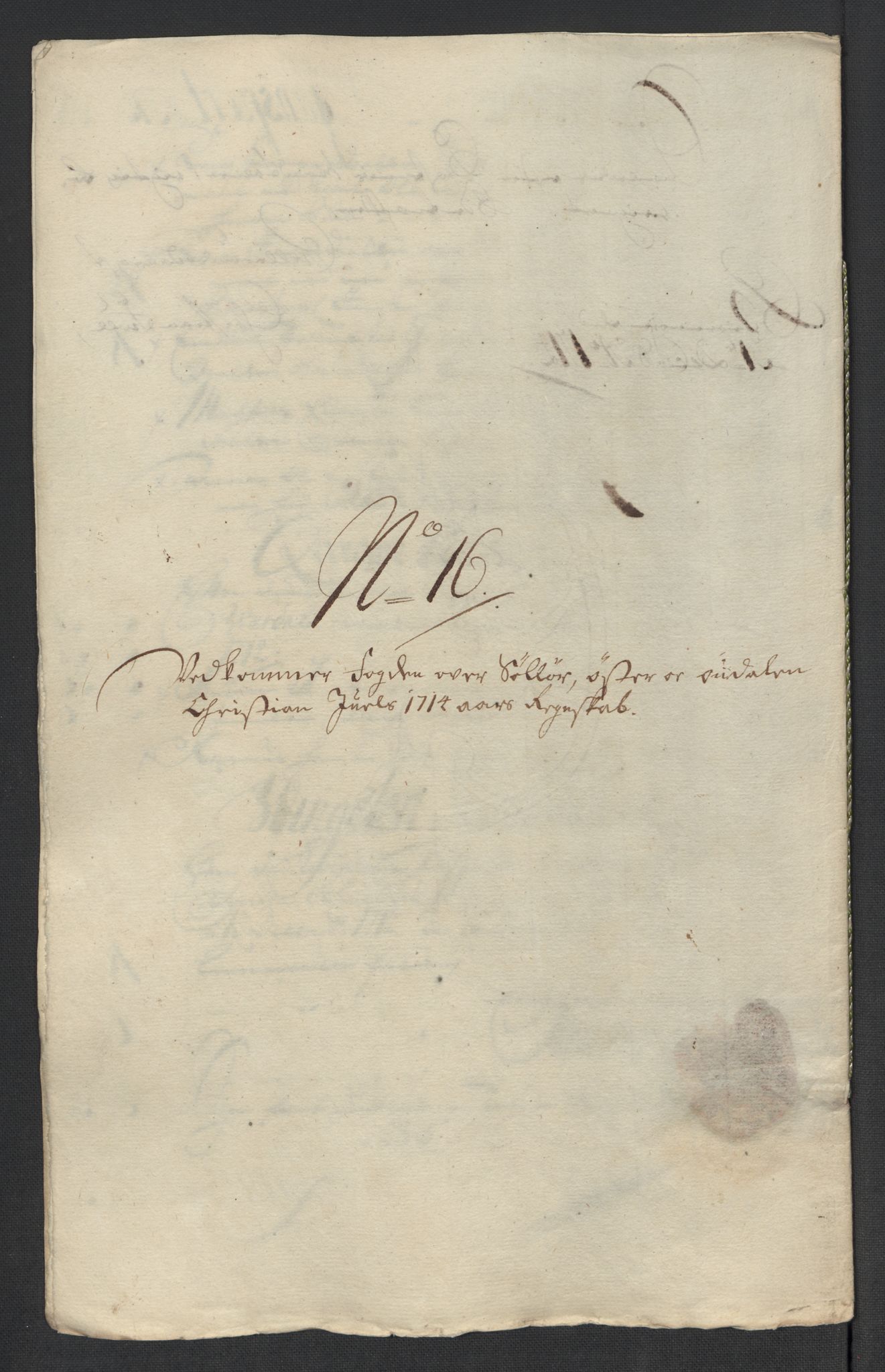 Rentekammeret inntil 1814, Reviderte regnskaper, Fogderegnskap, AV/RA-EA-4092/R13/L0852: Fogderegnskap Solør, Odal og Østerdal, 1714, p. 198