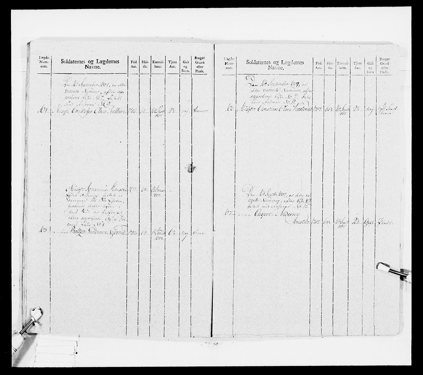 Generalitets- og kommissariatskollegiet, Det kongelige norske kommissariatskollegium, AV/RA-EA-5420/E/Eh/L0034: Nordafjelske gevorbne infanteriregiment, 1810, p. 476