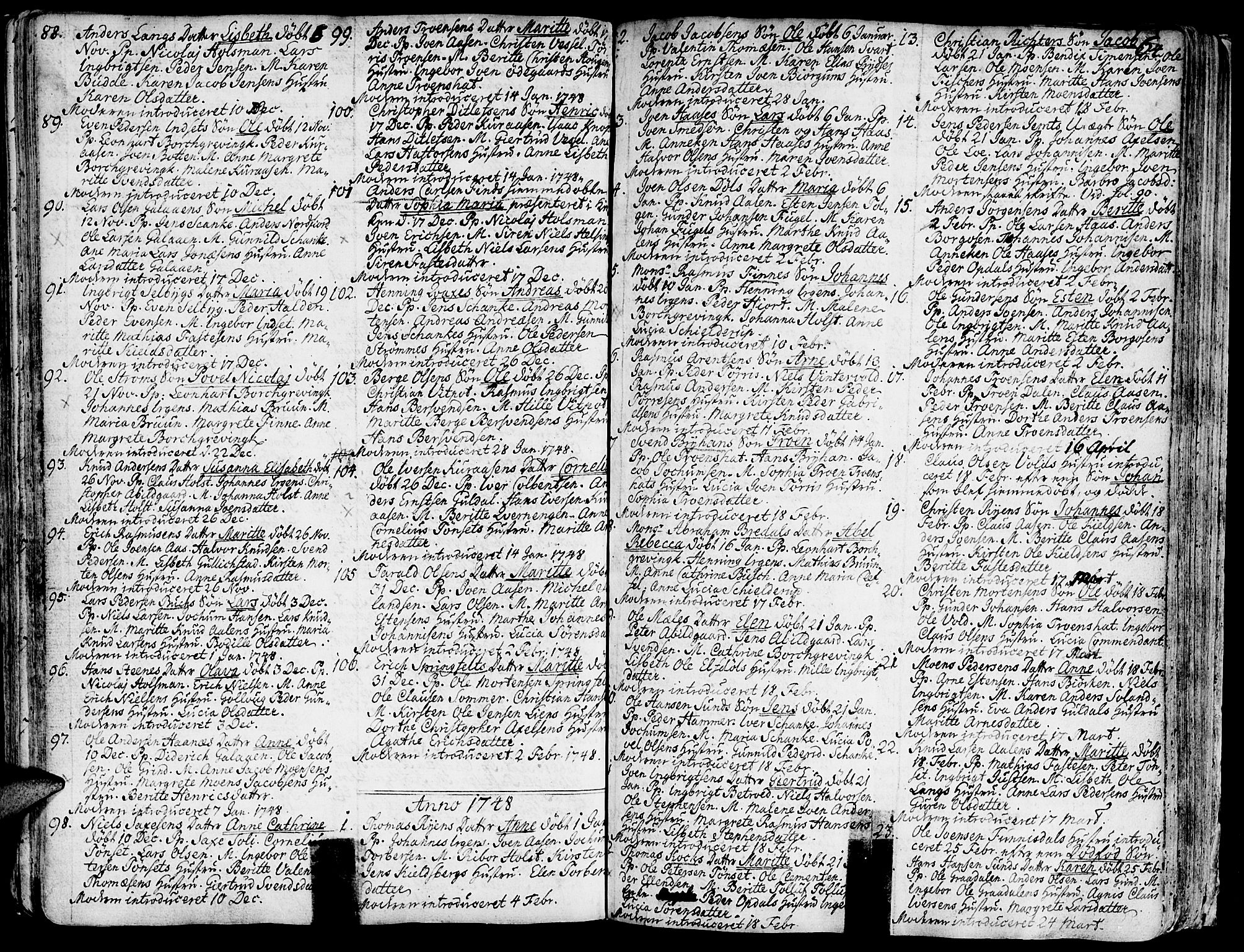 Ministerialprotokoller, klokkerbøker og fødselsregistre - Sør-Trøndelag, SAT/A-1456/681/L0925: Parish register (official) no. 681A03, 1727-1766, p. 64