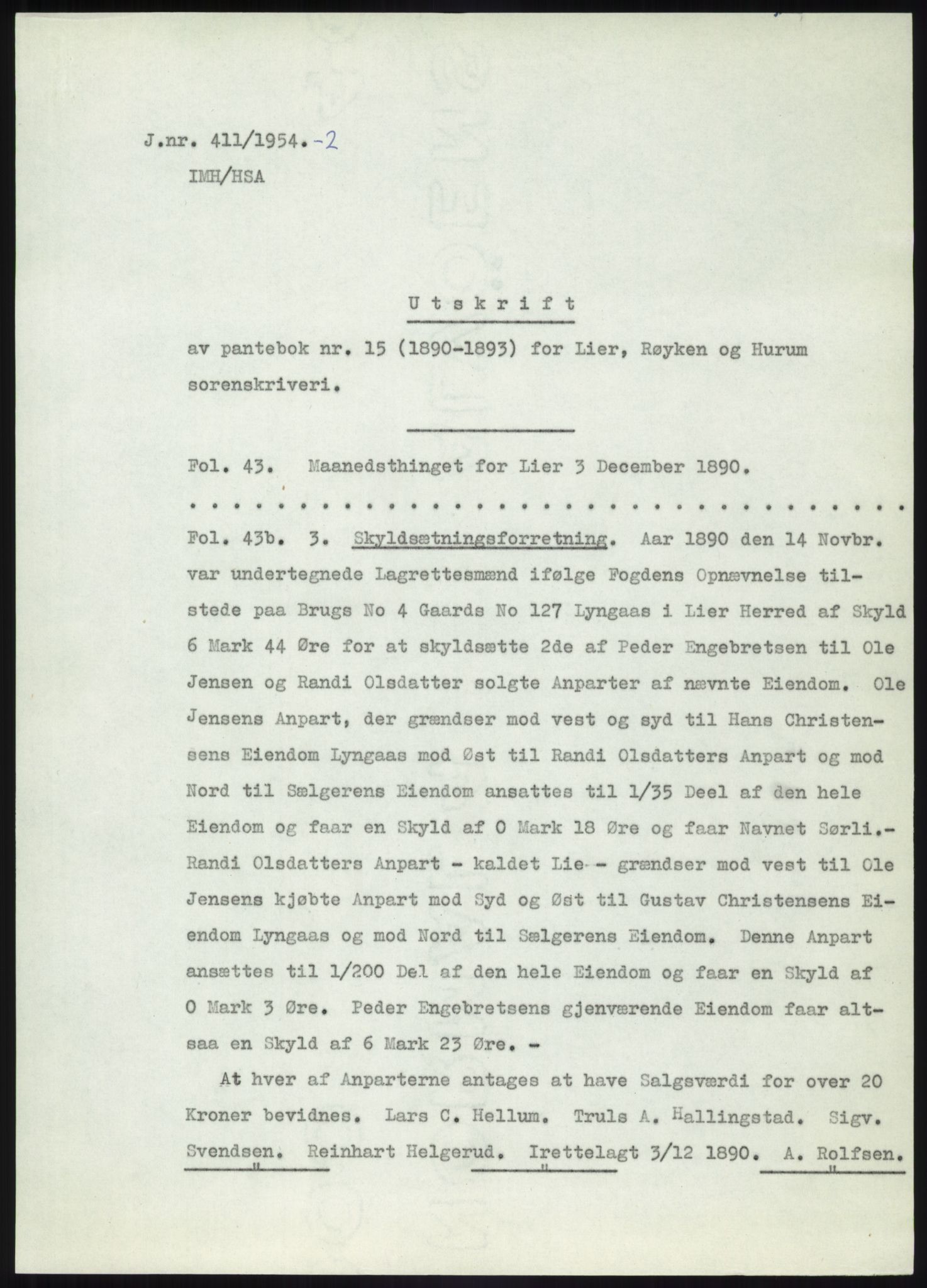 Statsarkivet i Kongsberg, SAKO/A-0001, 1944-1954, p. 49