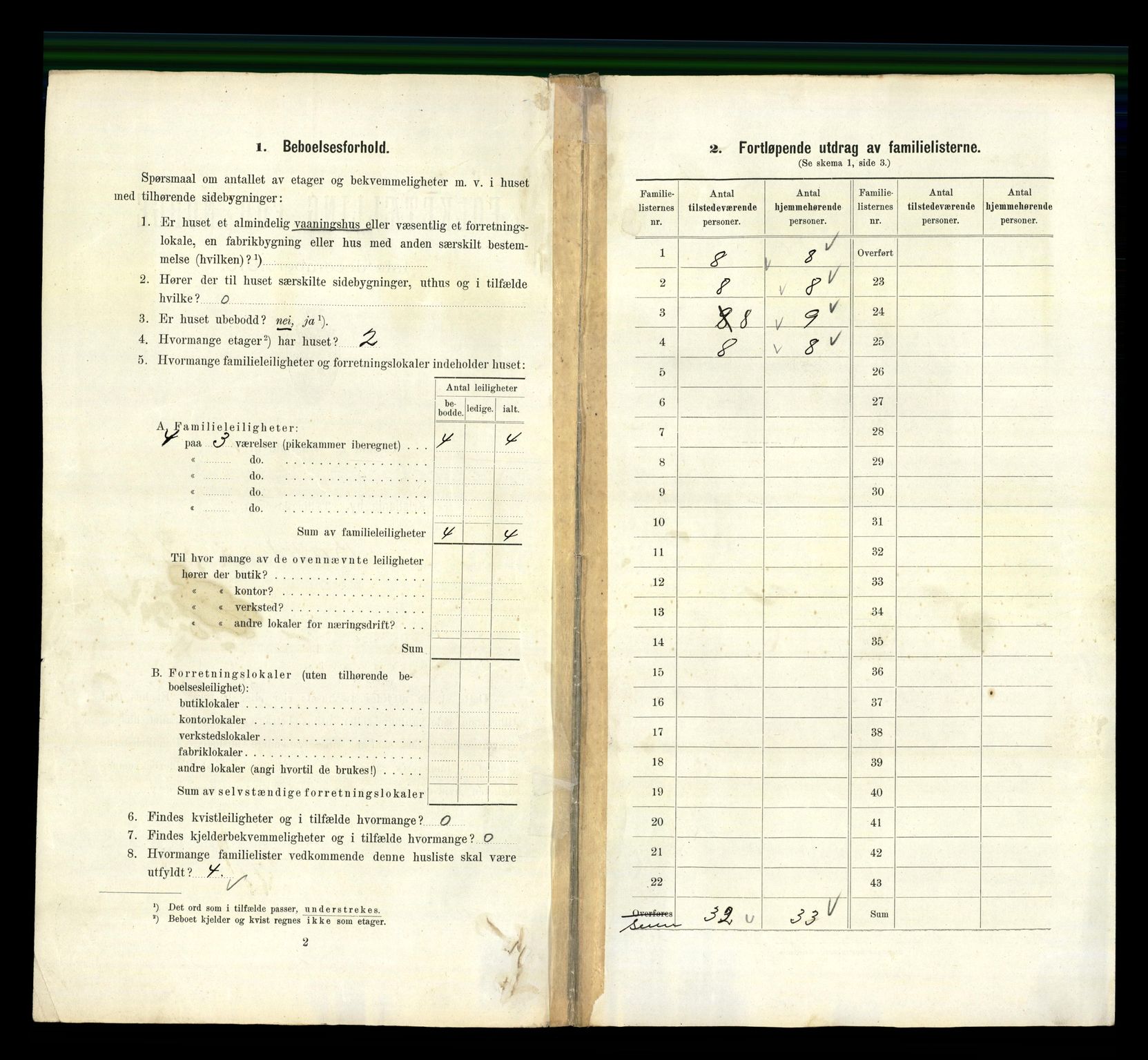 RA, 1910 census for Kristiania, 1910, p. 3836