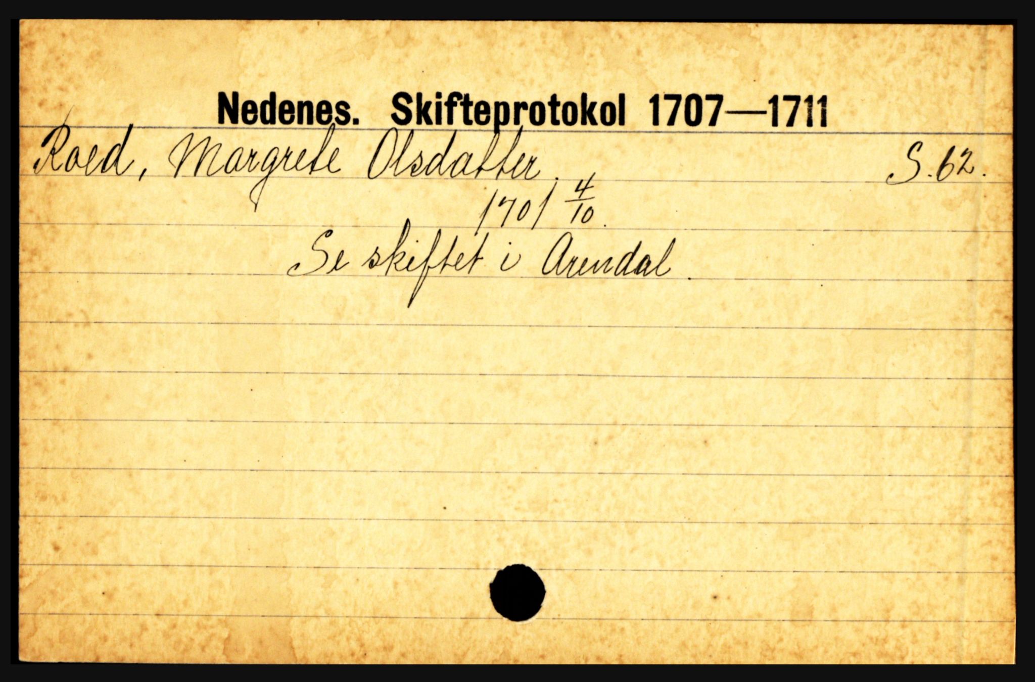 Nedenes sorenskriveri før 1824, AV/SAK-1221-0007/H, p. 24207